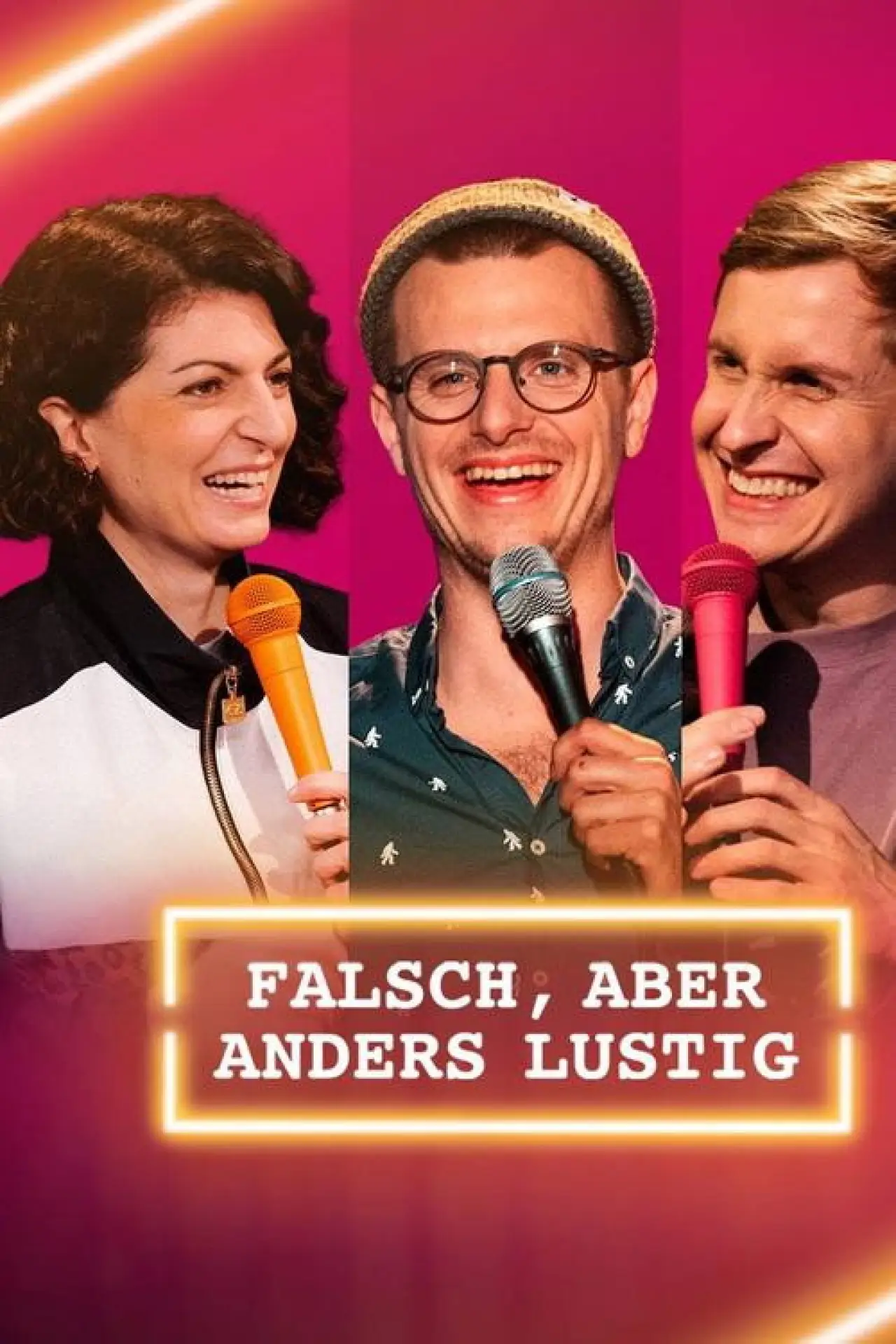 Постер до серіалу "falsch, aber anders lustig"
