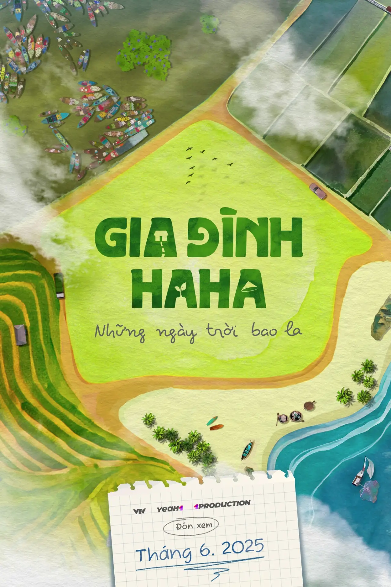 Постер до серіалу "Gia Đình Haha"