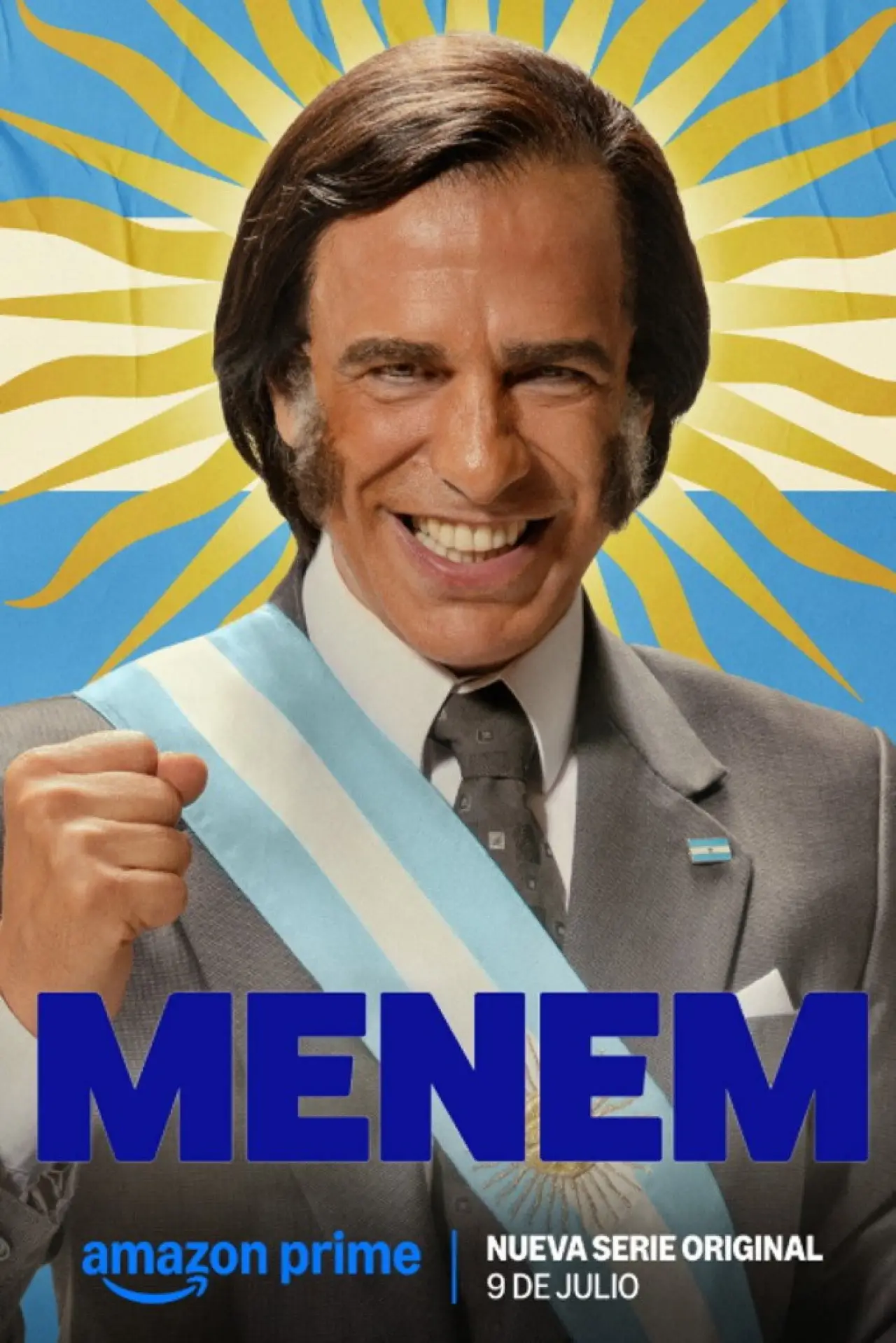 Постер до серіалу "Менем: Шоу президента"