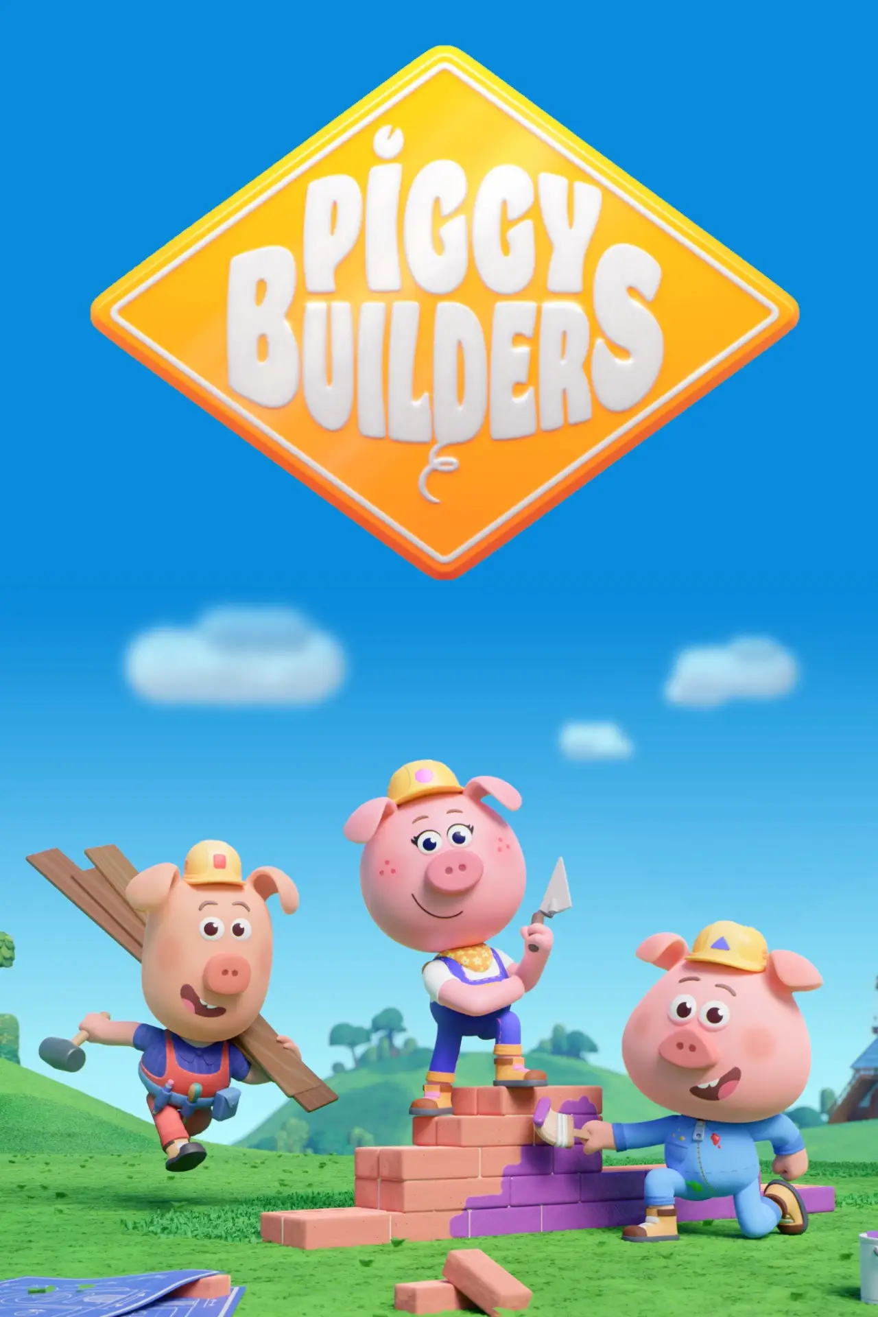 Постер до серіалу "Piggy Builders"