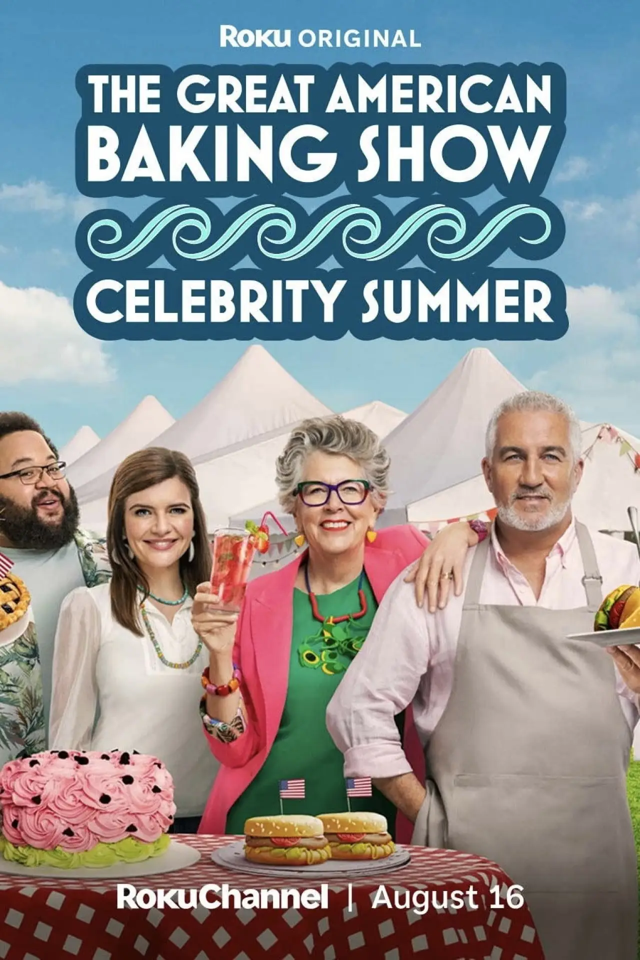 Постер до серіалу "The Great American Baking Show: Celebrity Summer"