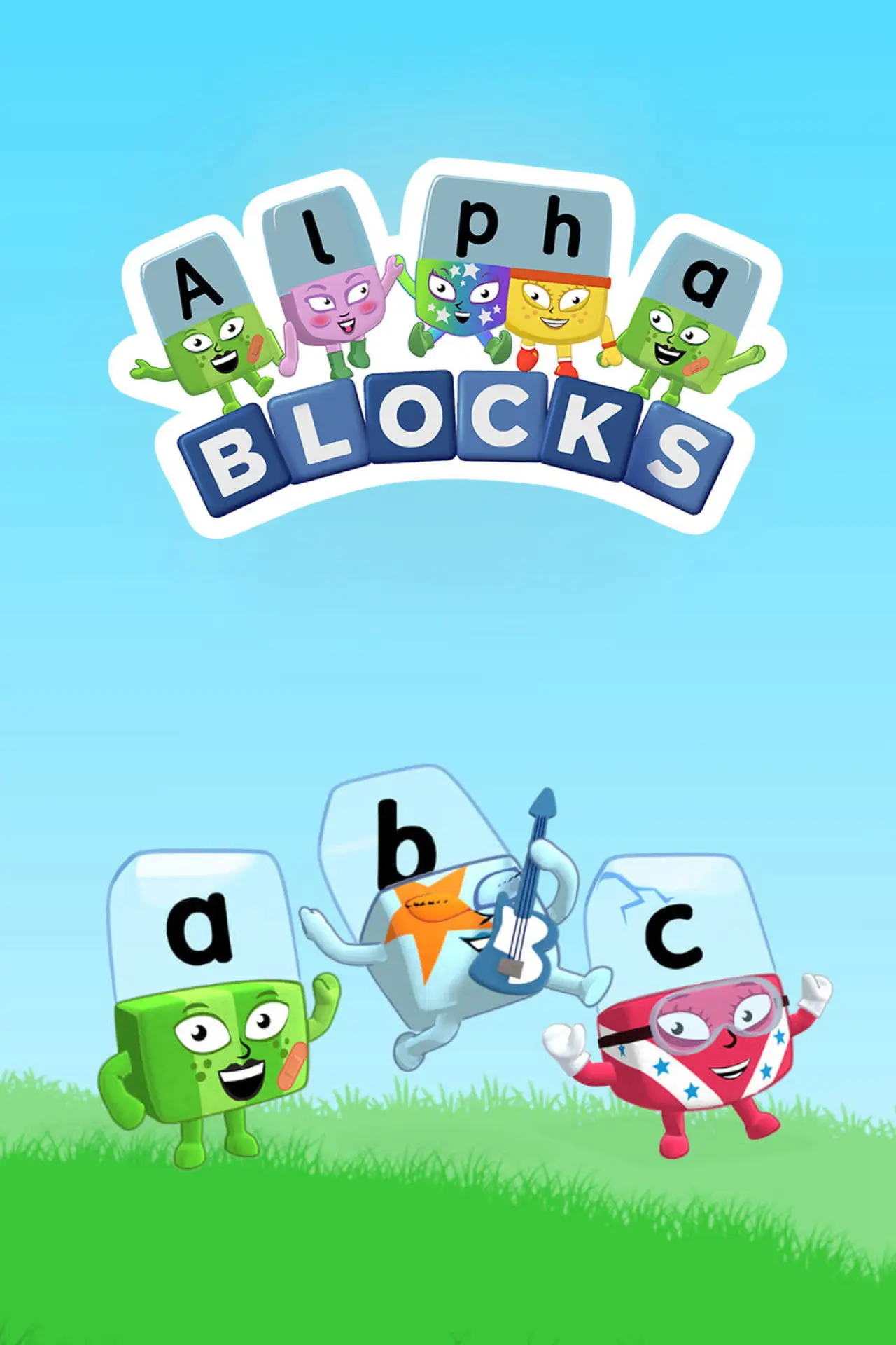 Постер до серіалу "Alphablocks"
