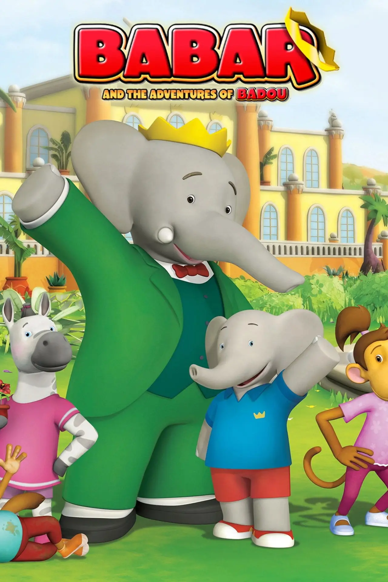 Постер до серіалу "Babar and the Adventures of Badou"
