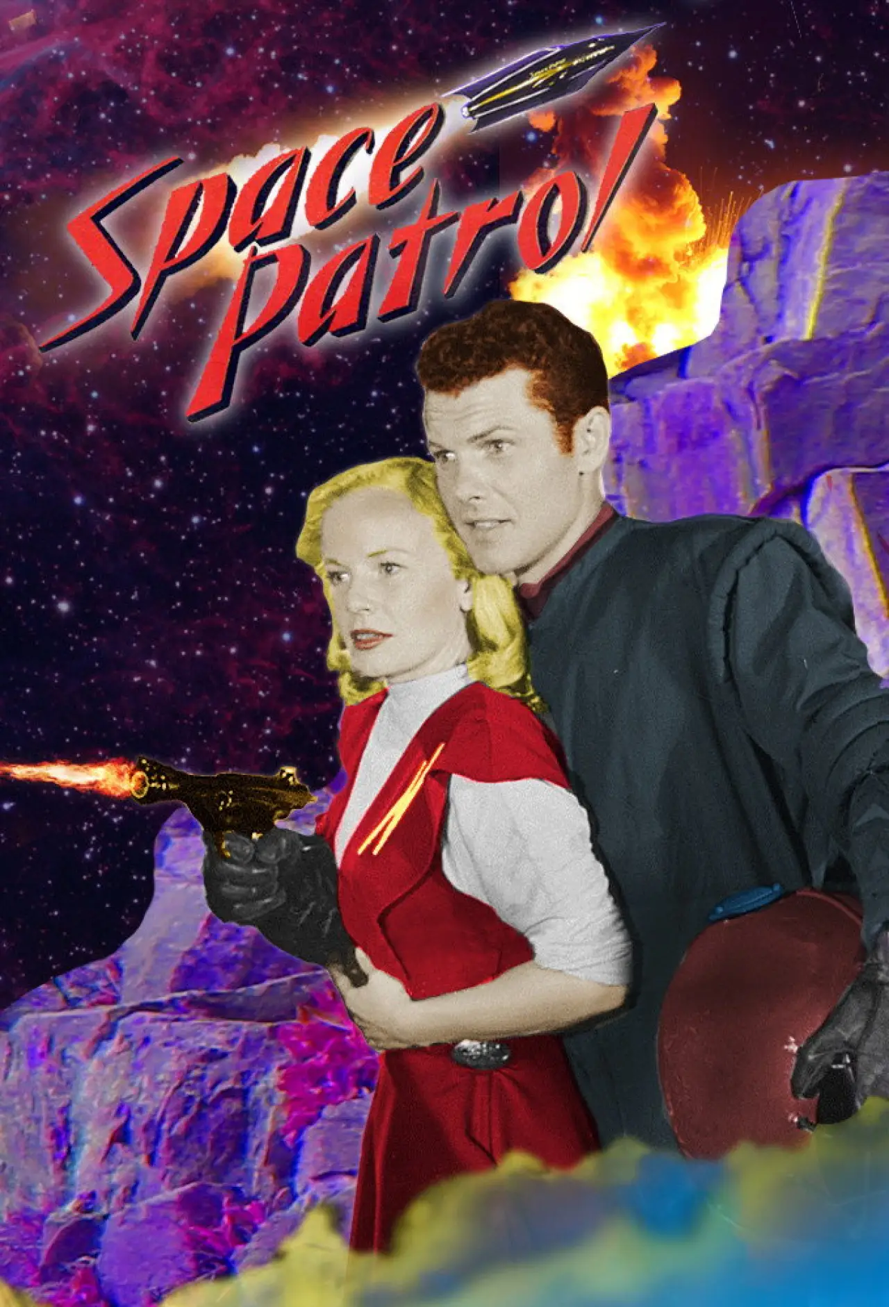 Постер до серіалу "Space Patrol"