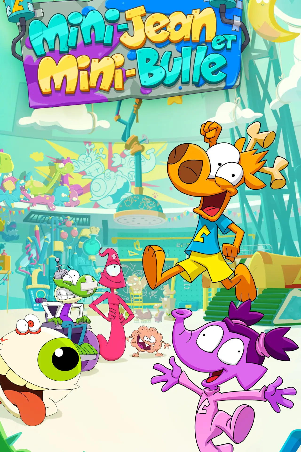 Постер до серіалу "Mini-Jean et Mini-Bulle"