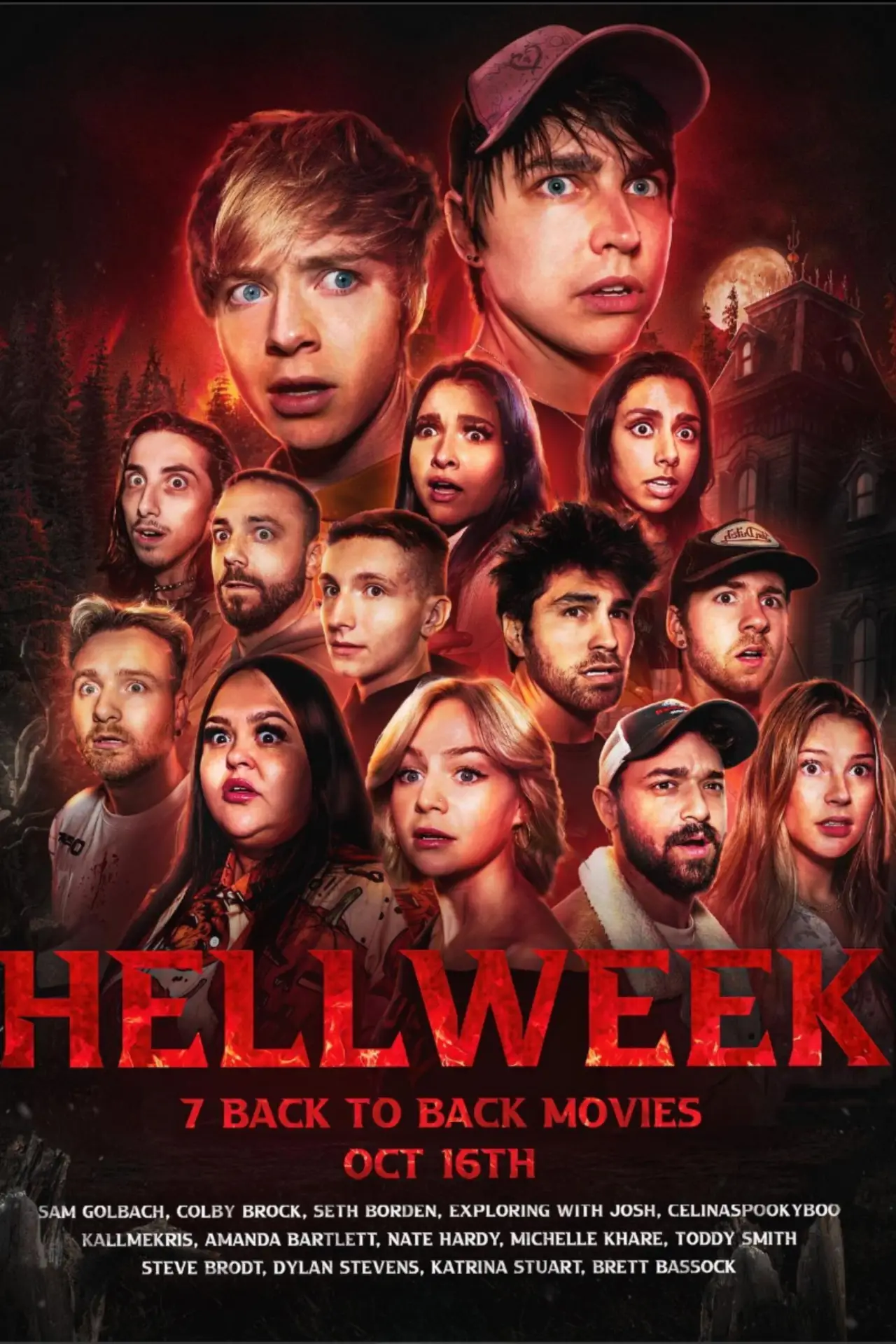 Постер до серіалу "Sam and Colby: Hell Month"