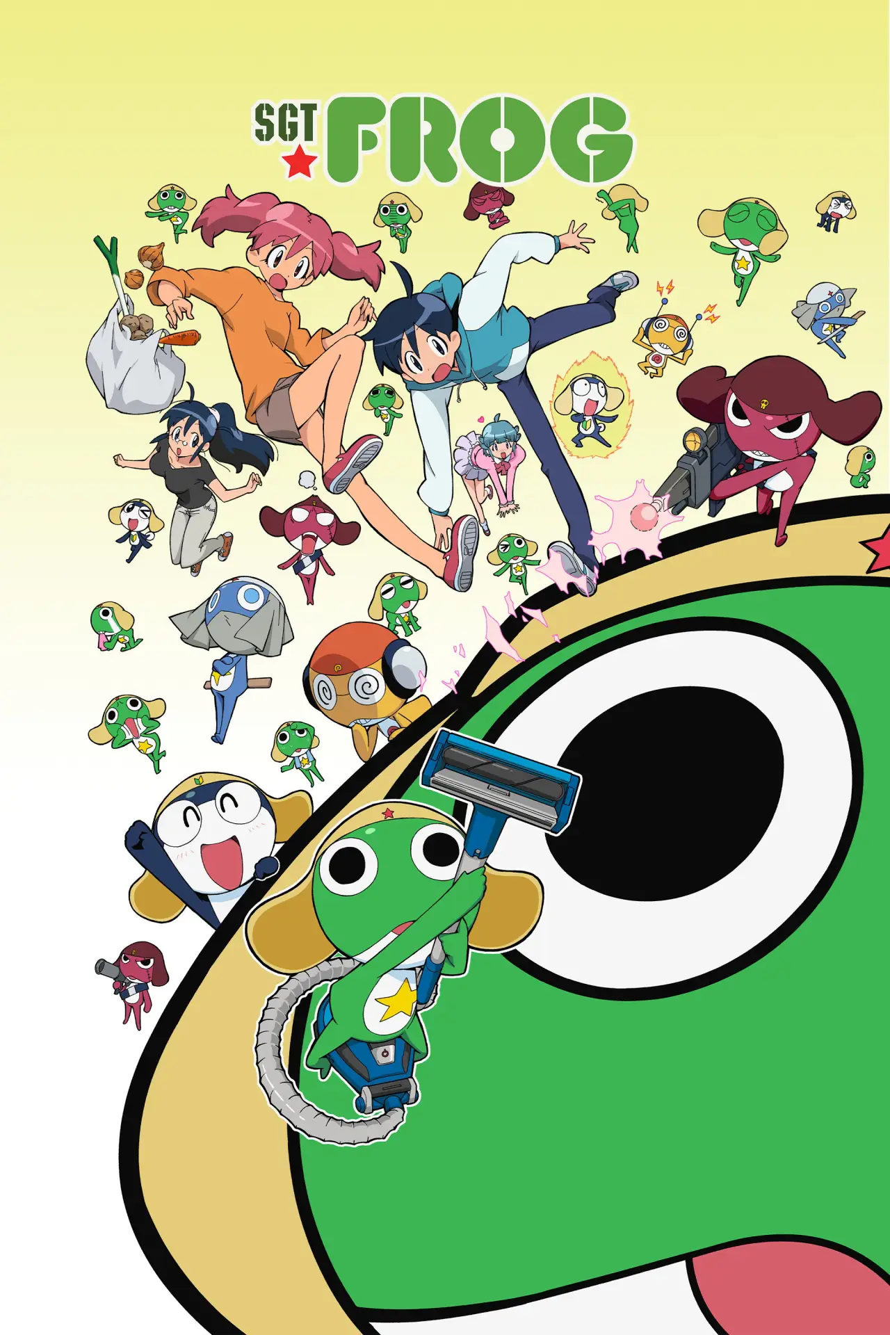 Постер до серіалу "ケロロ軍曹☆"