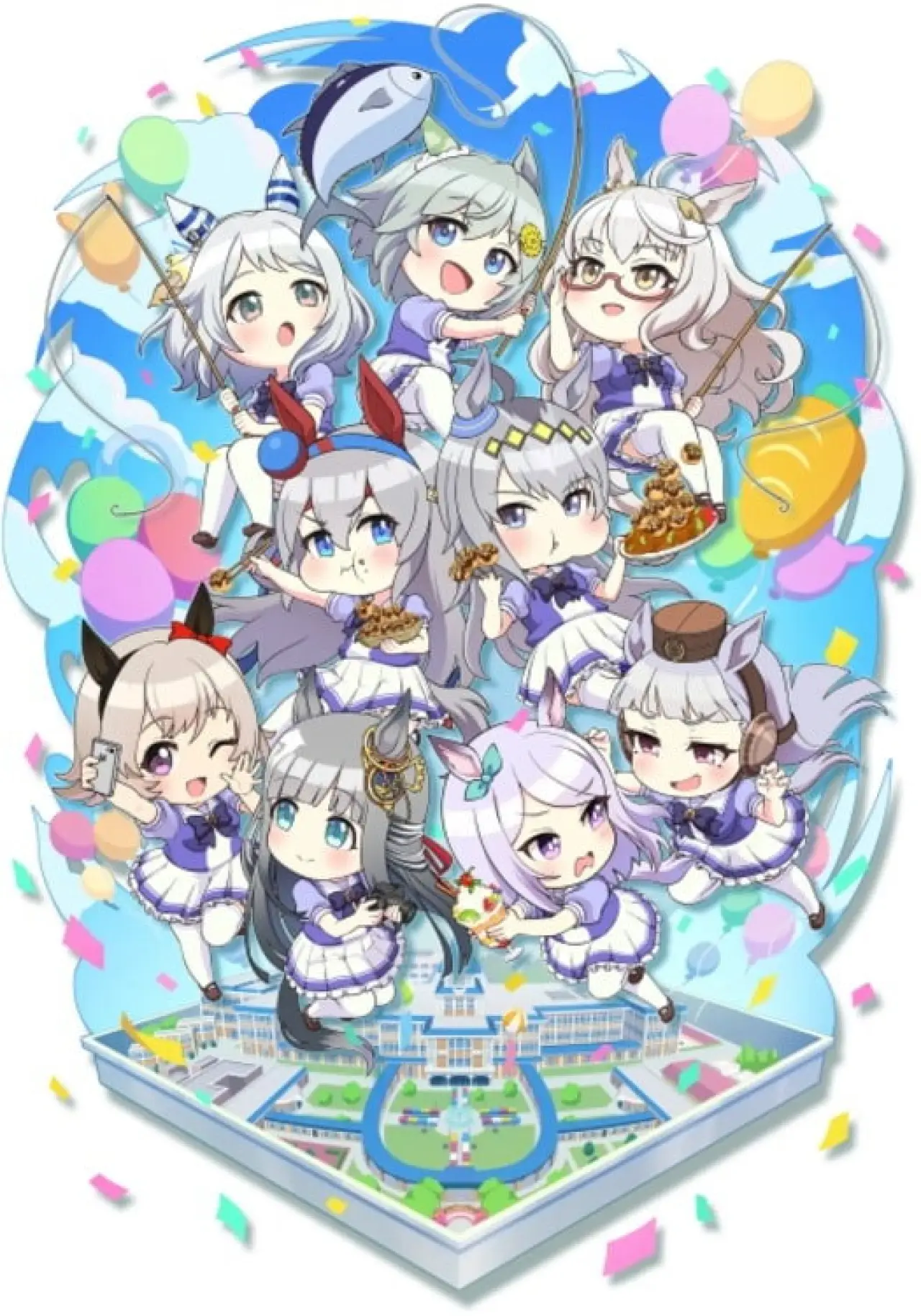 Постер до серіалу "うまゆる ぷりてぃ～ぐれい"