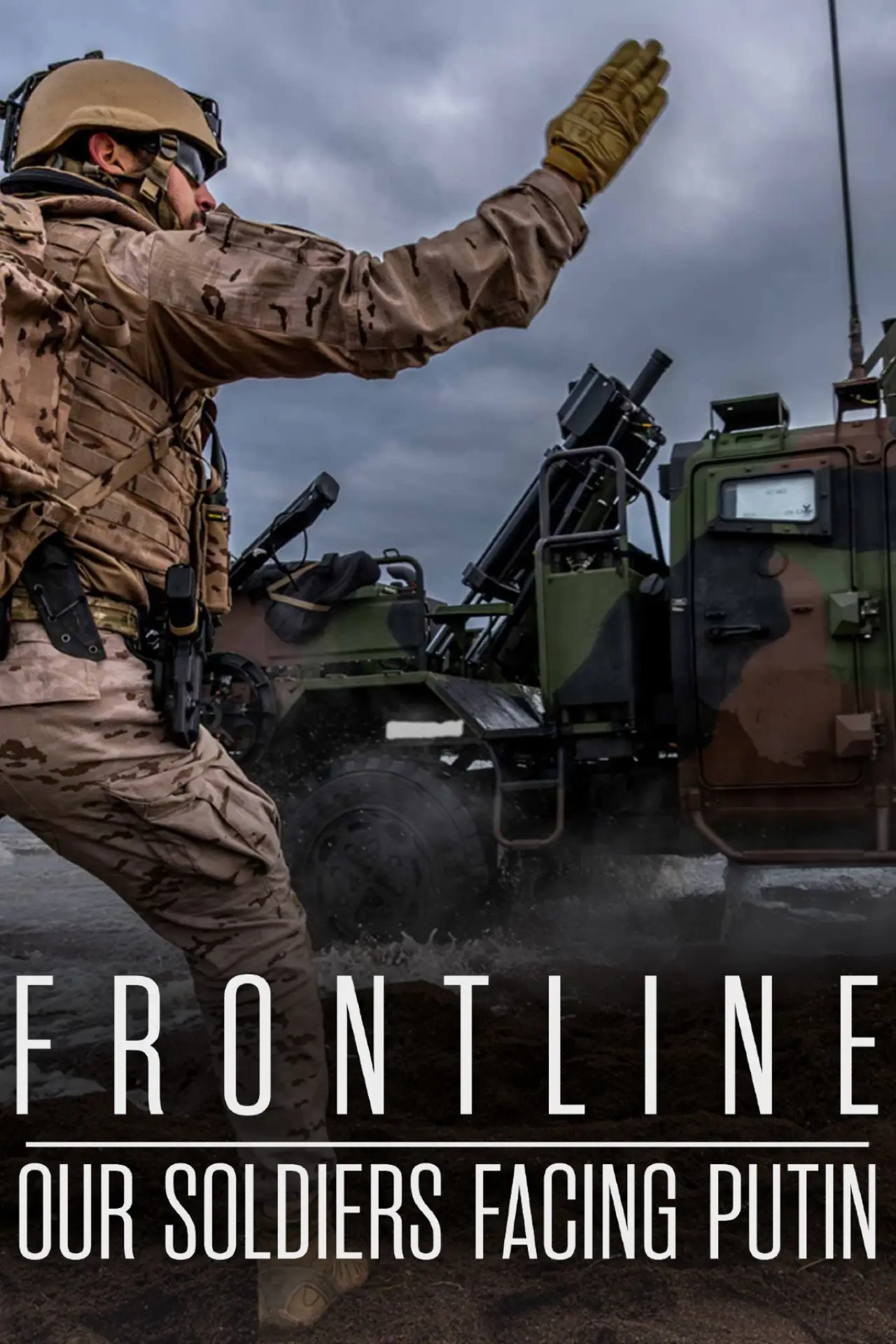 Постер до серіалу "Frontline: Our Soldiers Facing Putin"