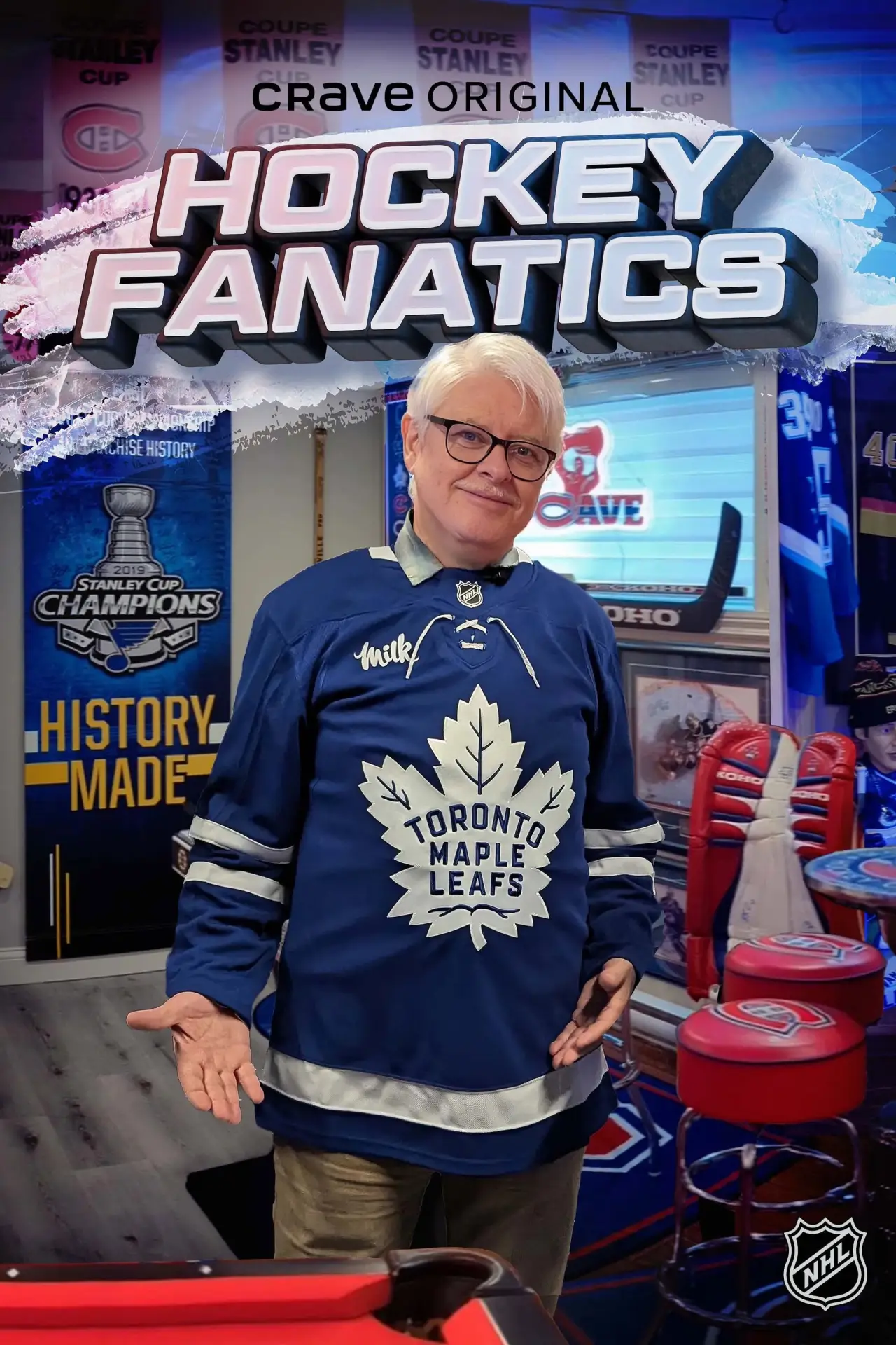 Постер до серіалу "Hockey Fanatics"