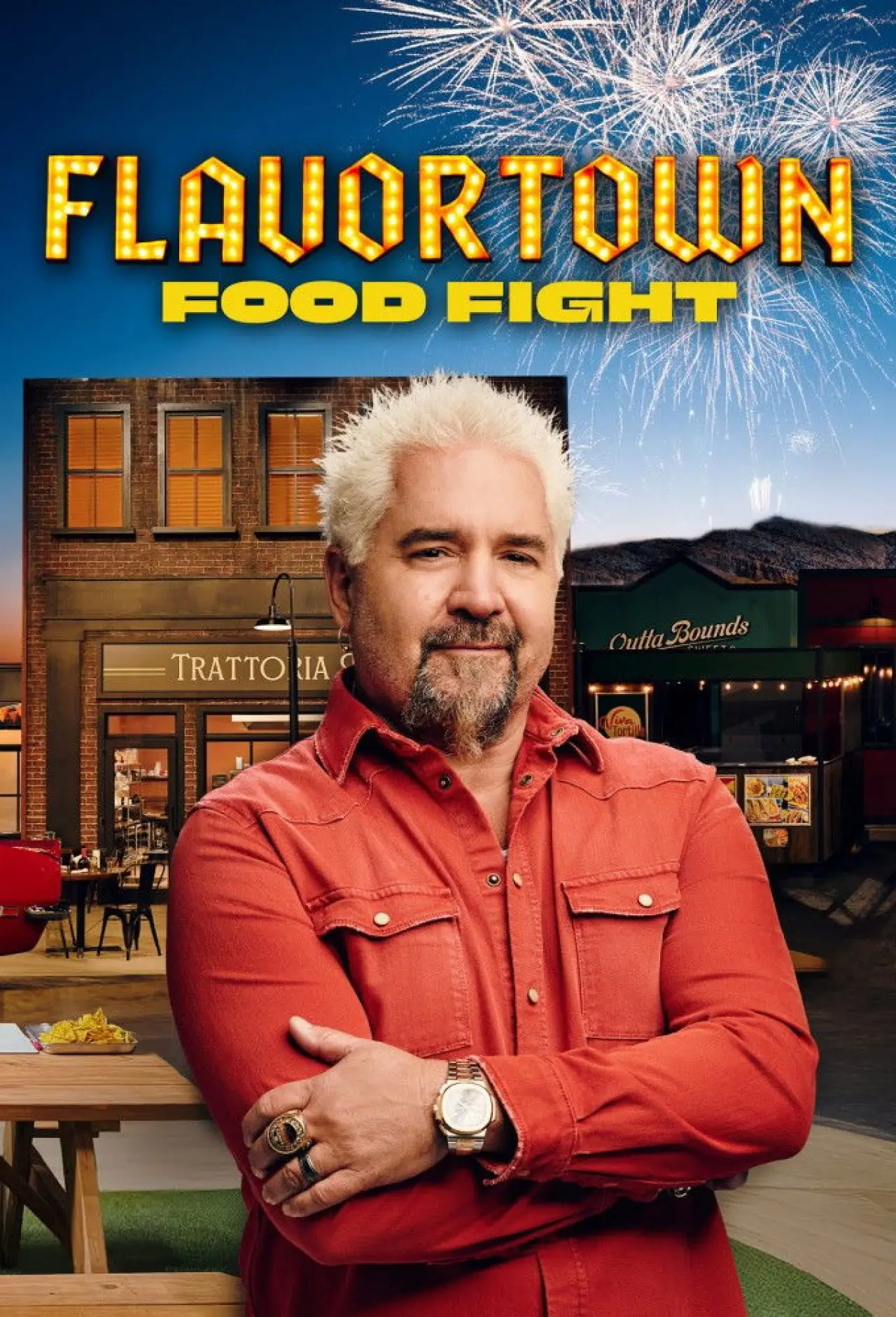 Постер до серіалу "Flavortown Food Fight"