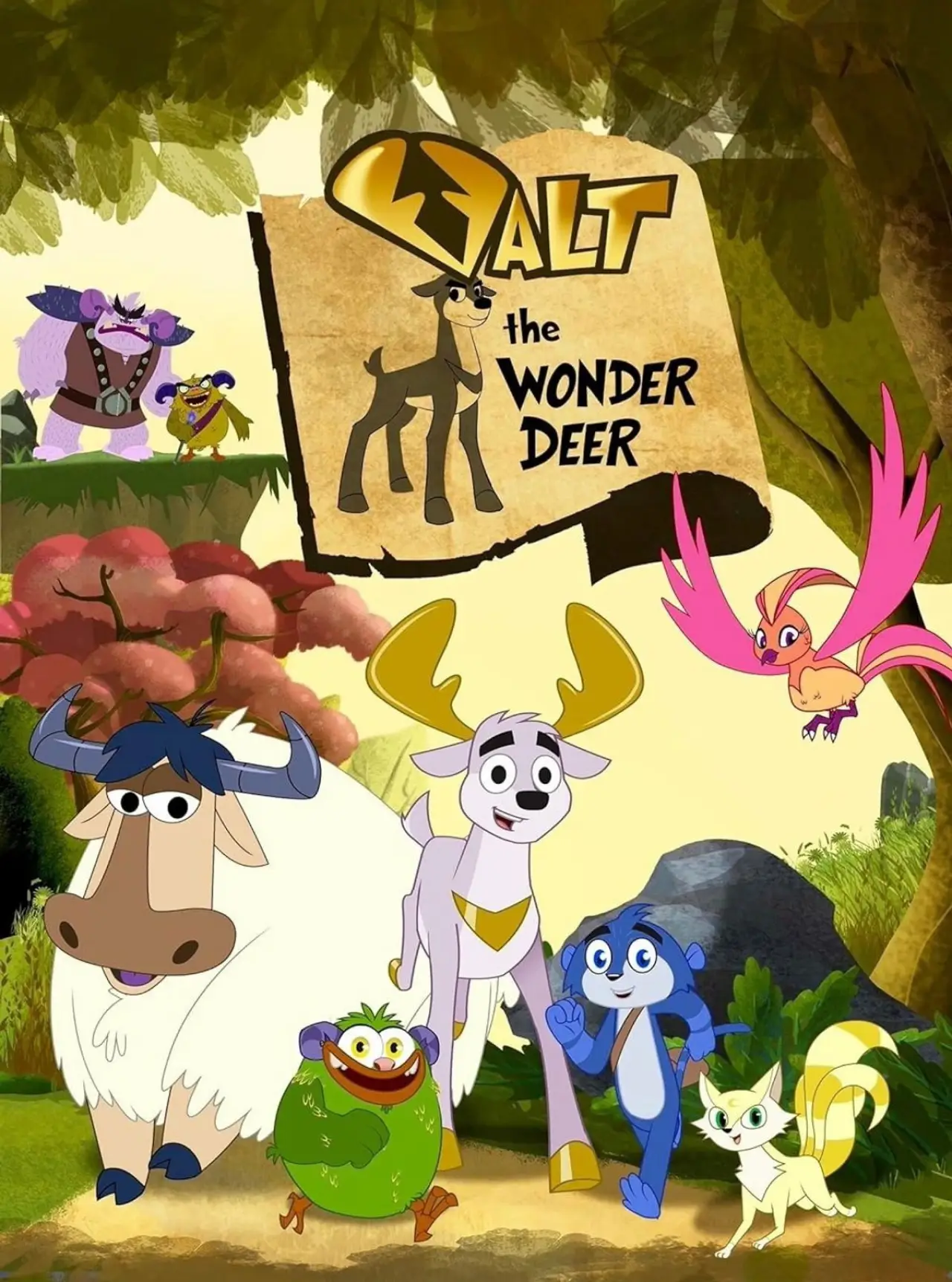 Постер до серіалу "Valt the Wonder Deer"