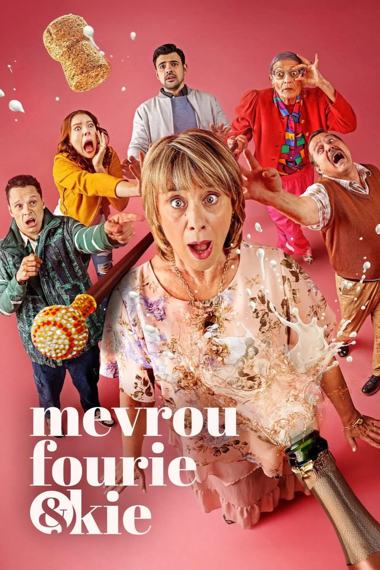 Постер до серіалу "Mevrou Fourie & Kie"