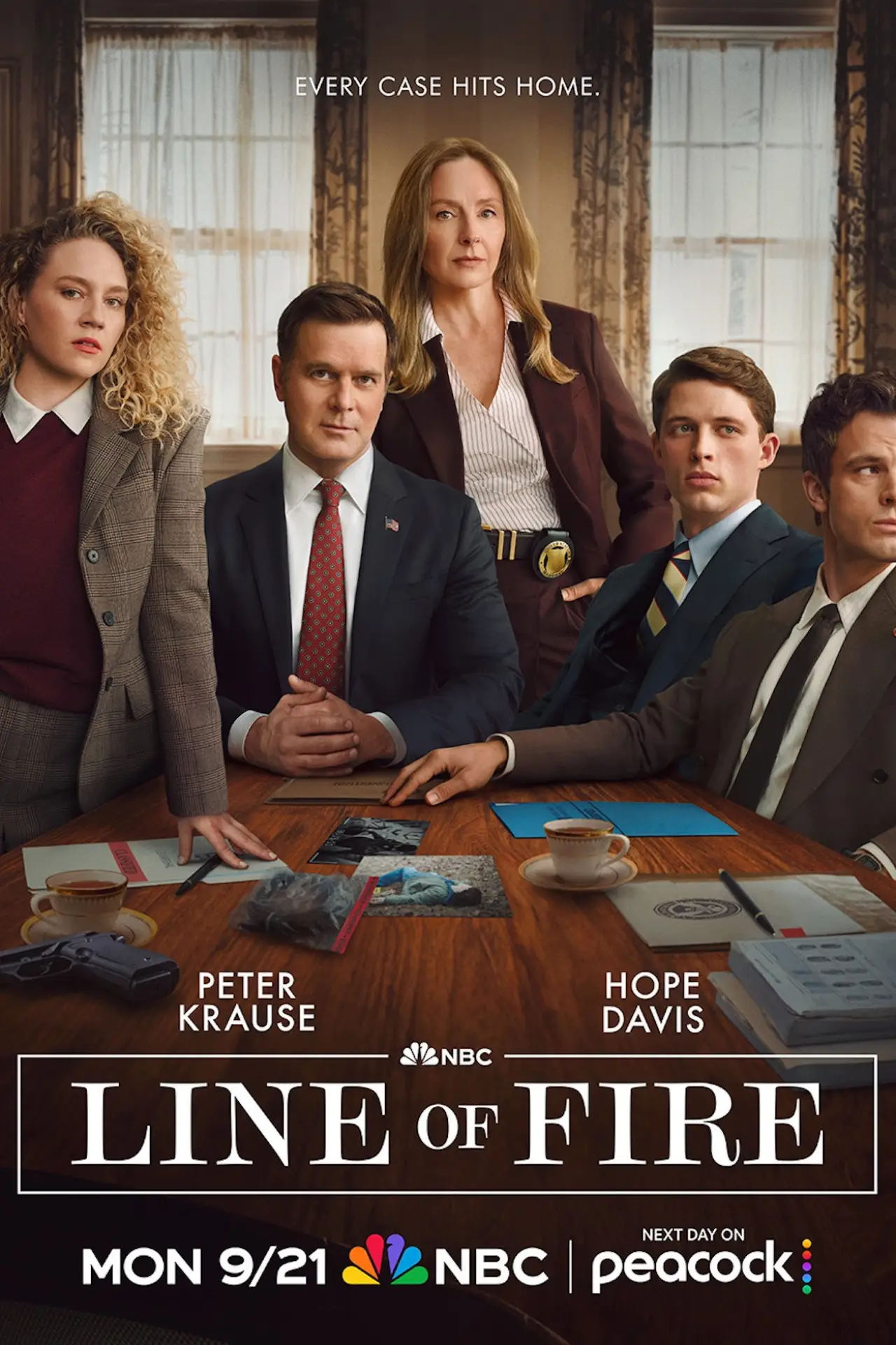 Постер до серіалу "Line of Fire"