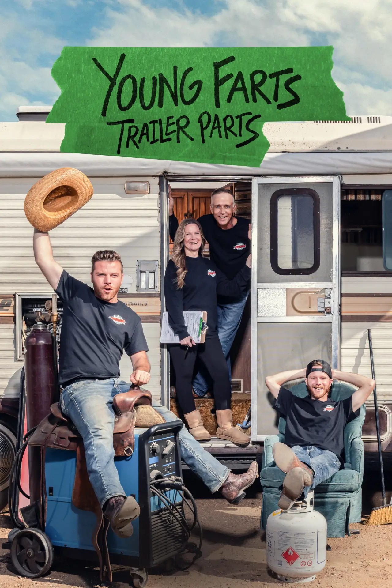 Постер до серіалу "Young Farts Trailer Parts"