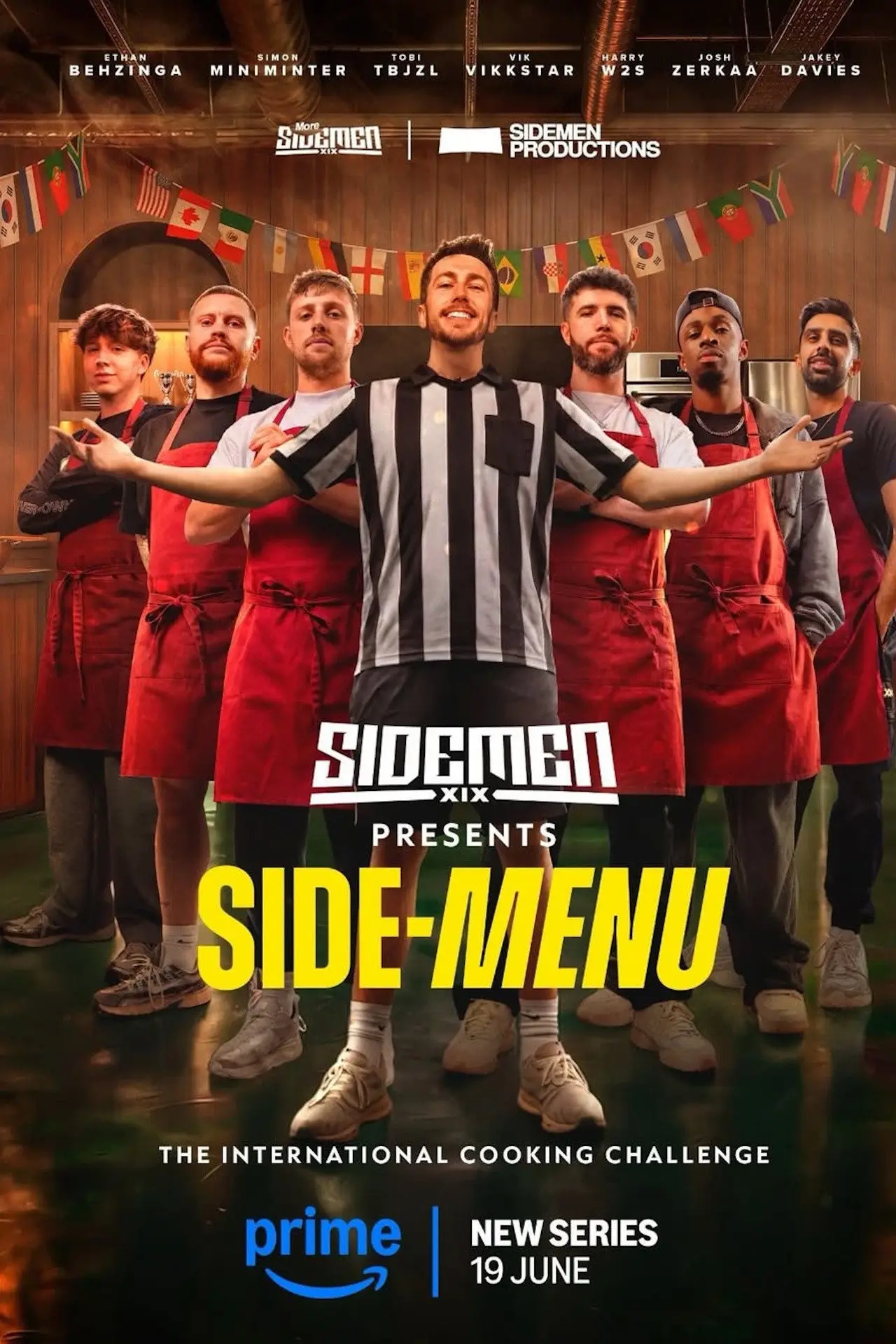 Постер до серіалу "Sidemen представляють: Side-Menu"