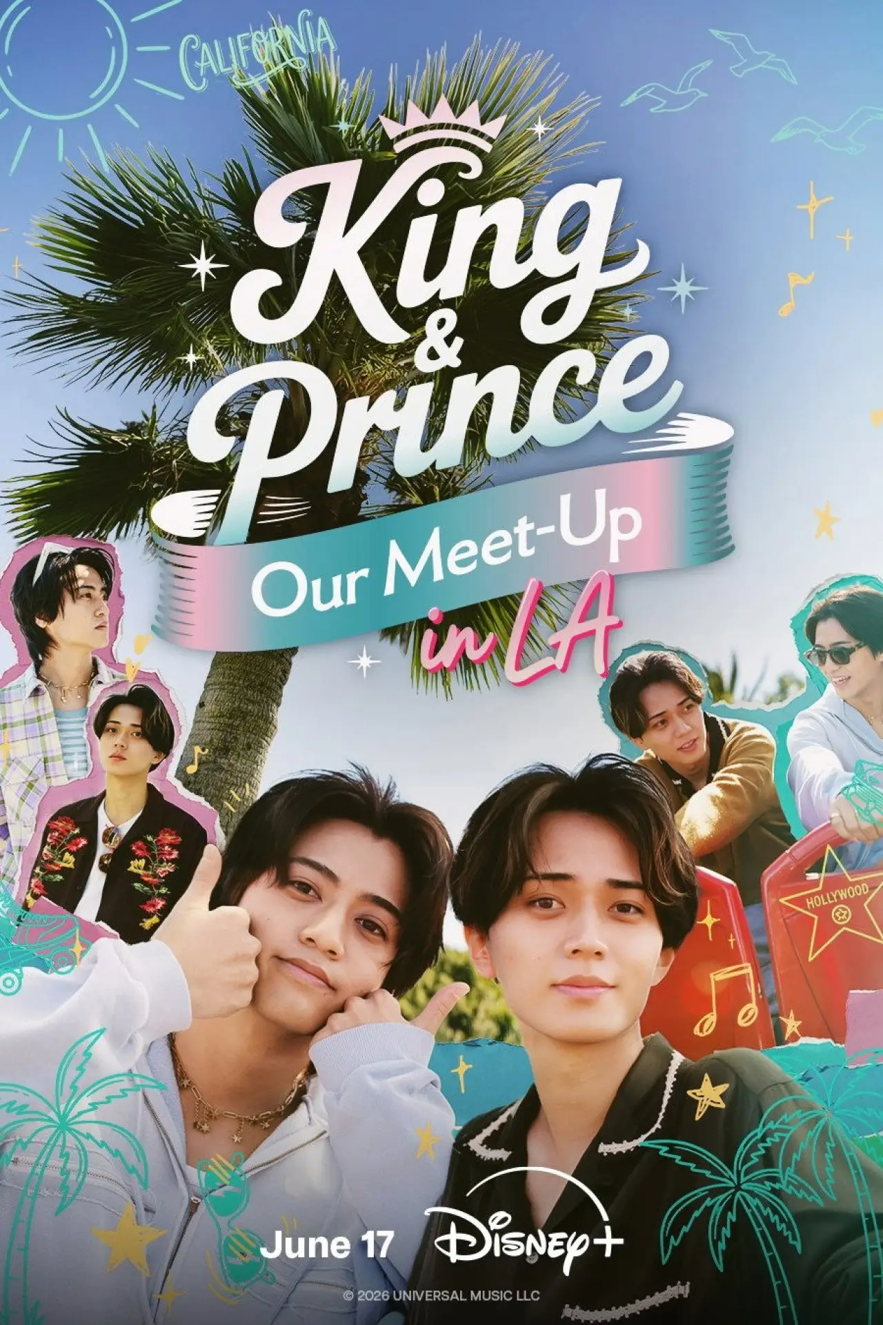 Постер до серіалу "King & Princeがまちあわせ in LA"