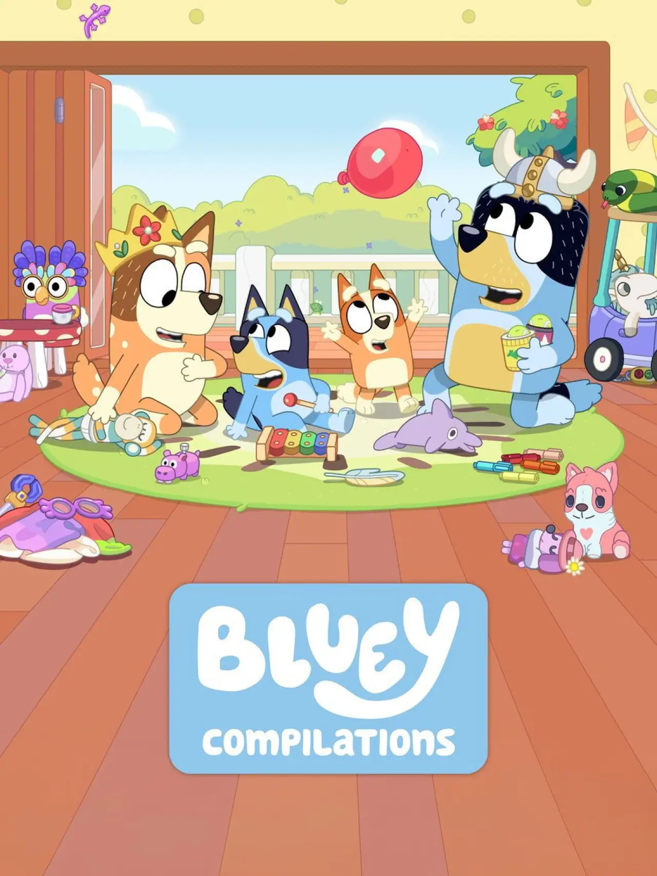 Постер до серіалу "Bluey Compilations"