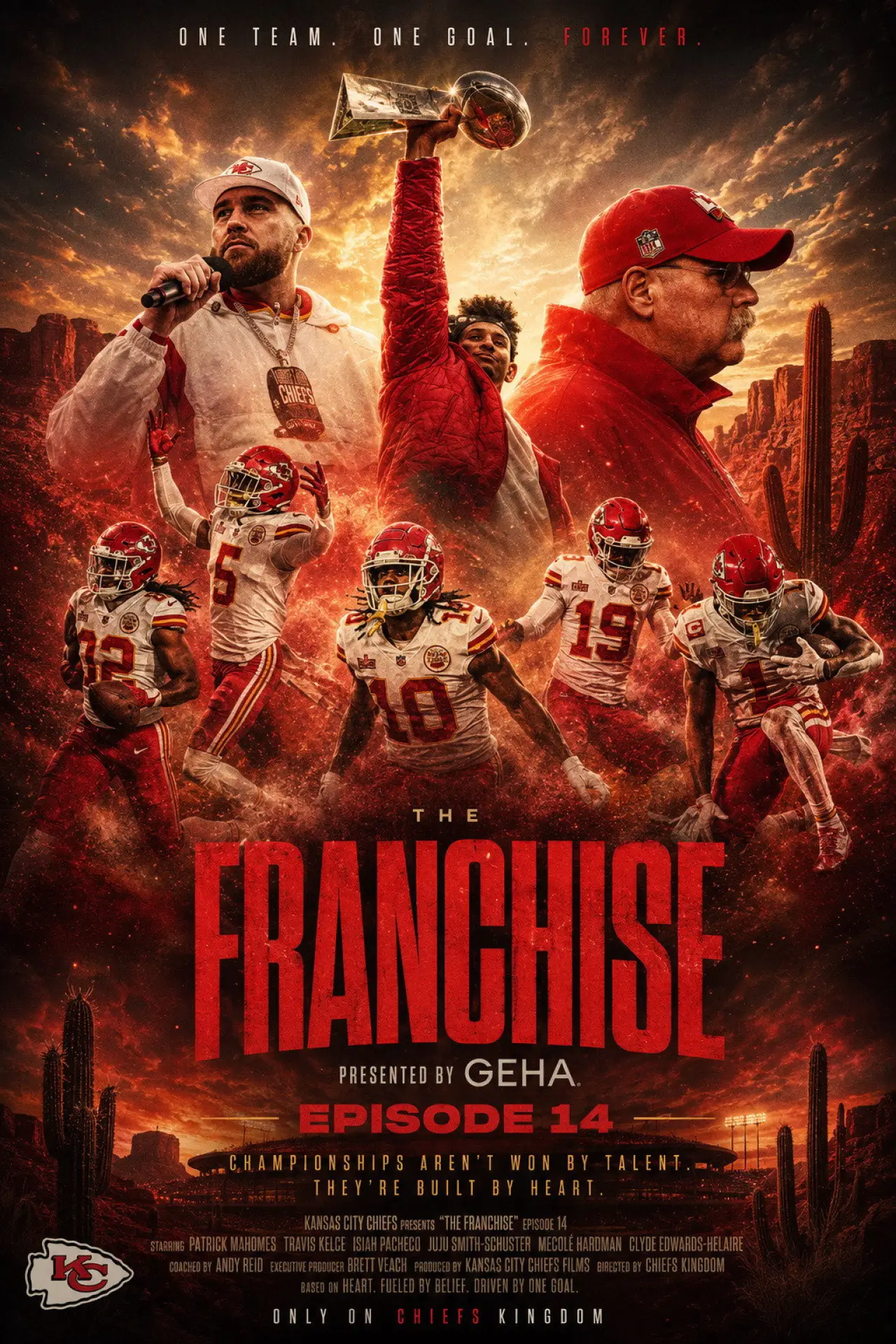 Постер до серіалу "The Franchise: Super Bowl LVII"