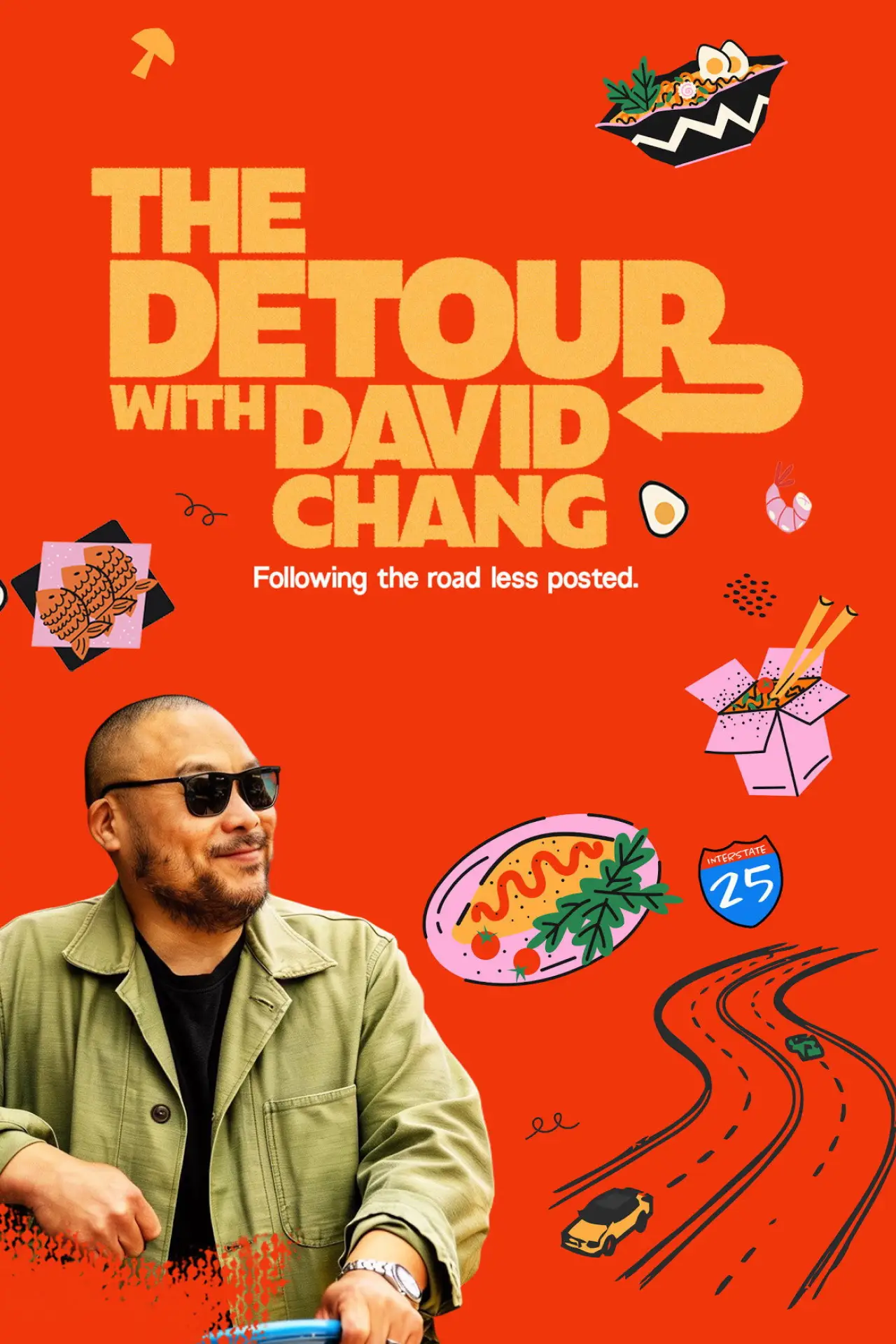 Постер до серіалу "The Detour with David Chang"