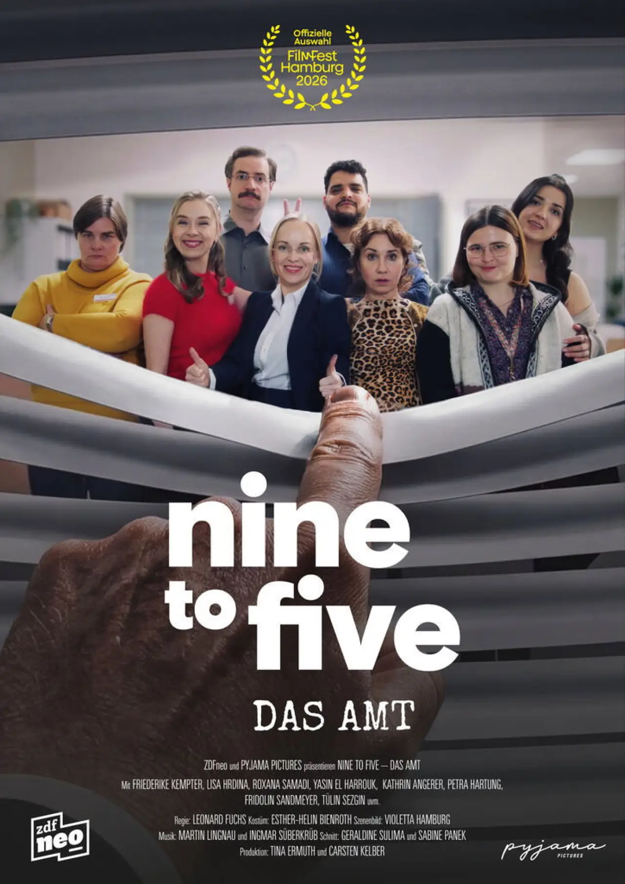 Постер до серіалу "Nine to Five - Das Amt"