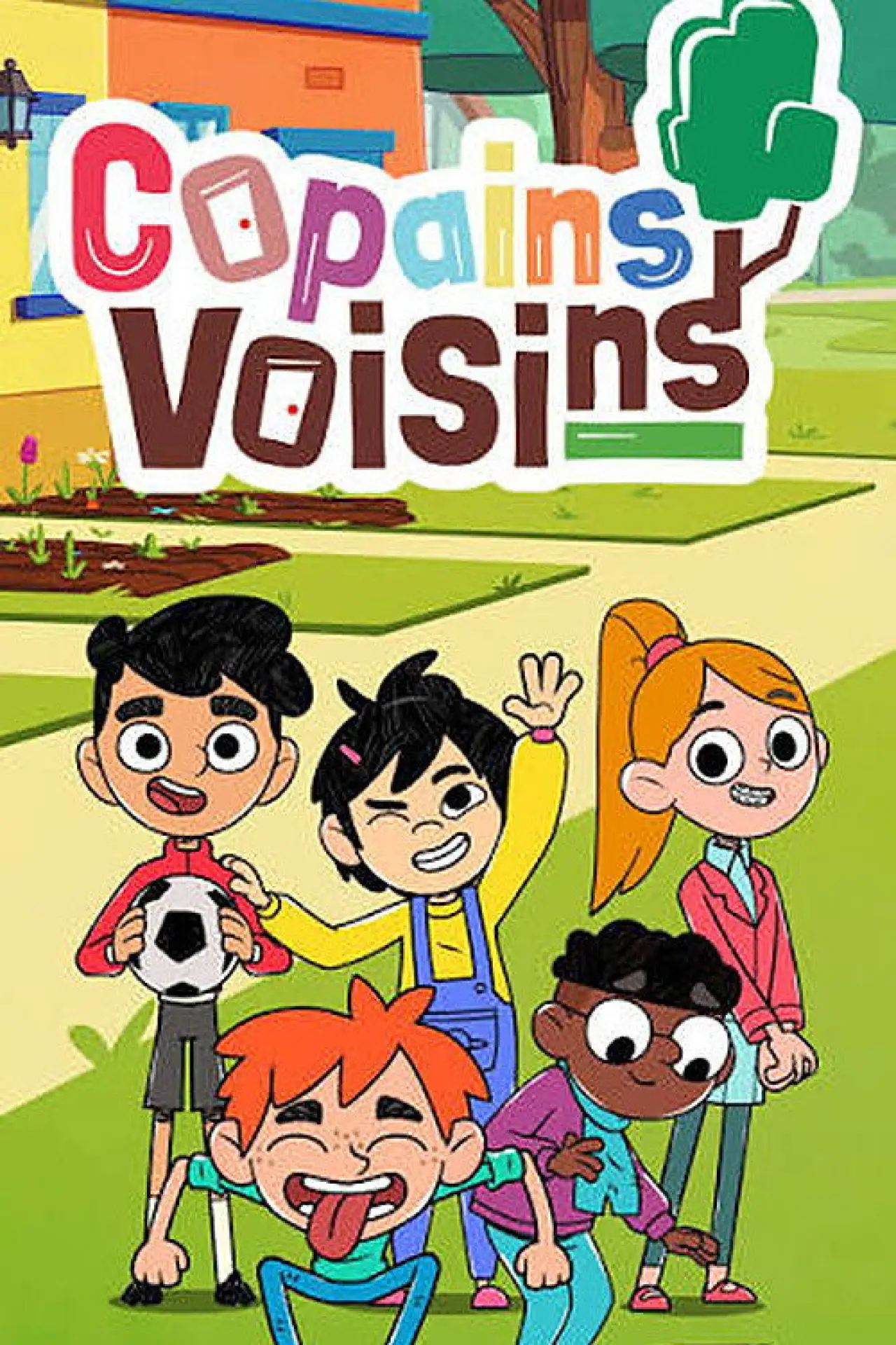 Постер до серіалу "Copains voisins"