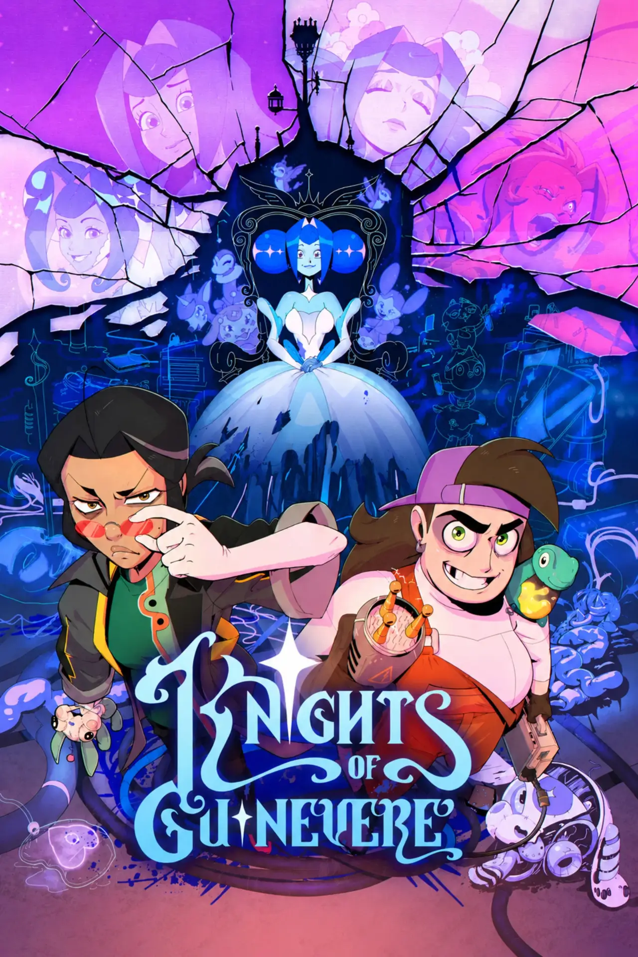 Постер до серіалу "Knights of Guinevere"
