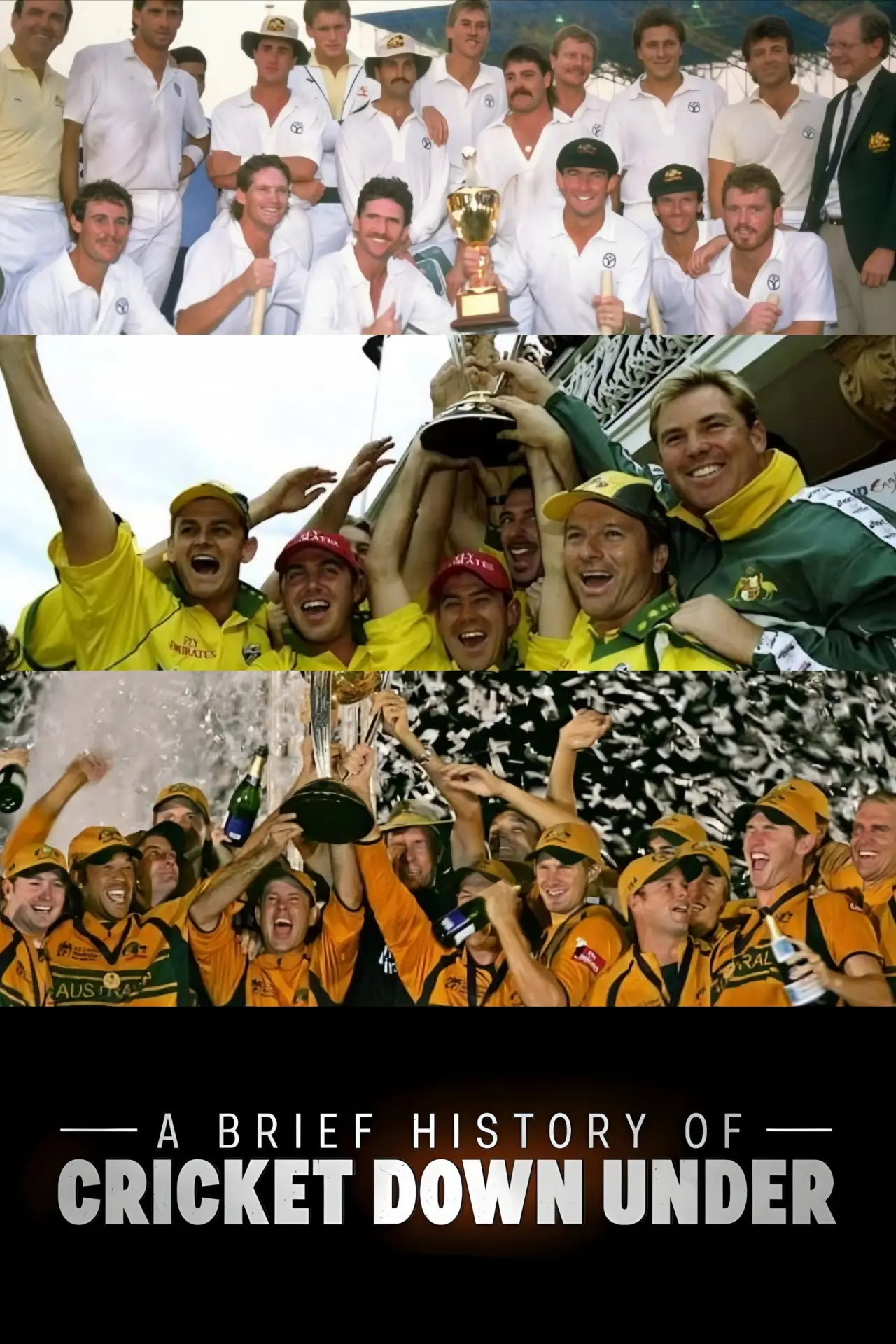 Постер до серіалу "A Brief History of Cricket Down Under"