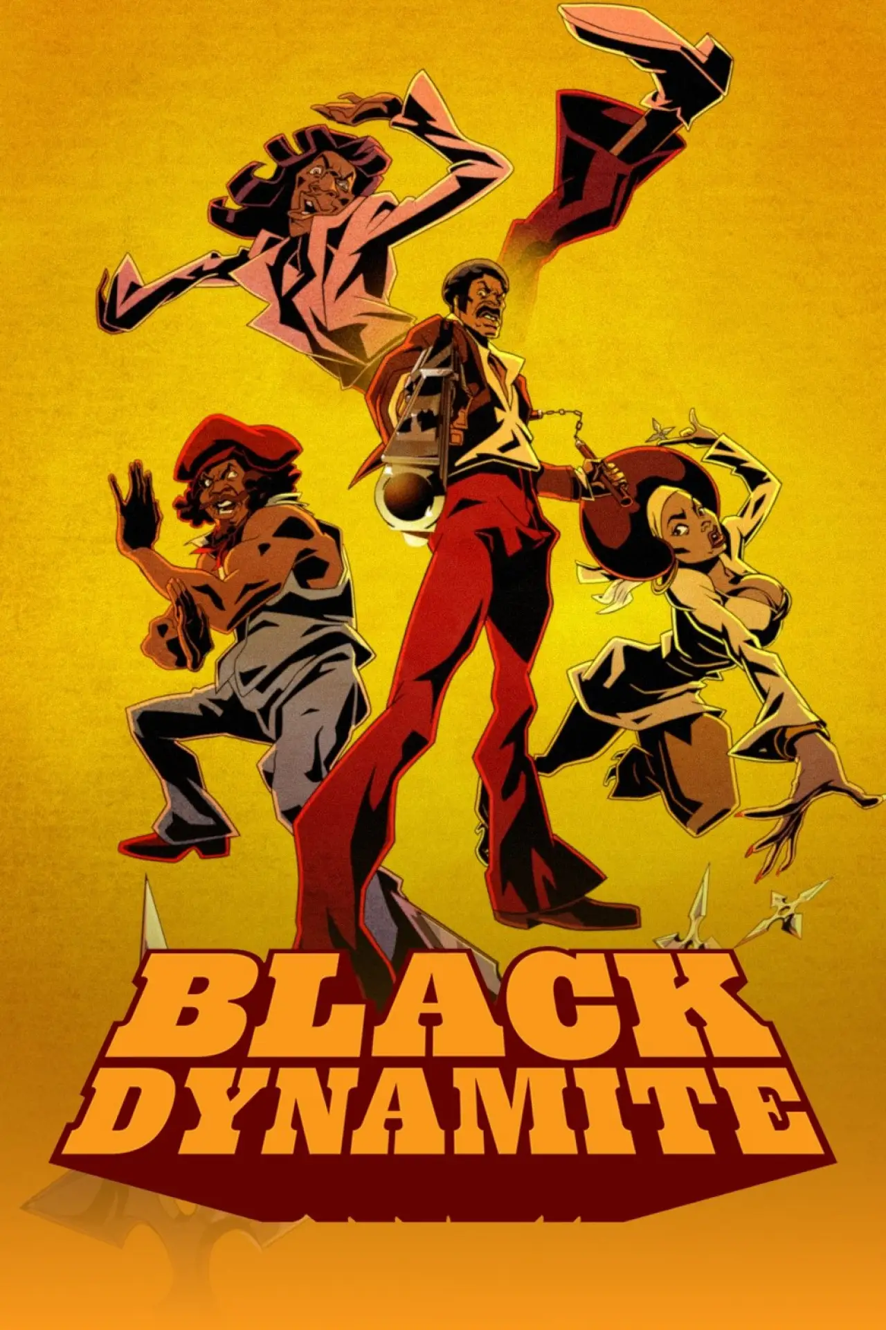Постер до серіалу "Чорний Динаміт"