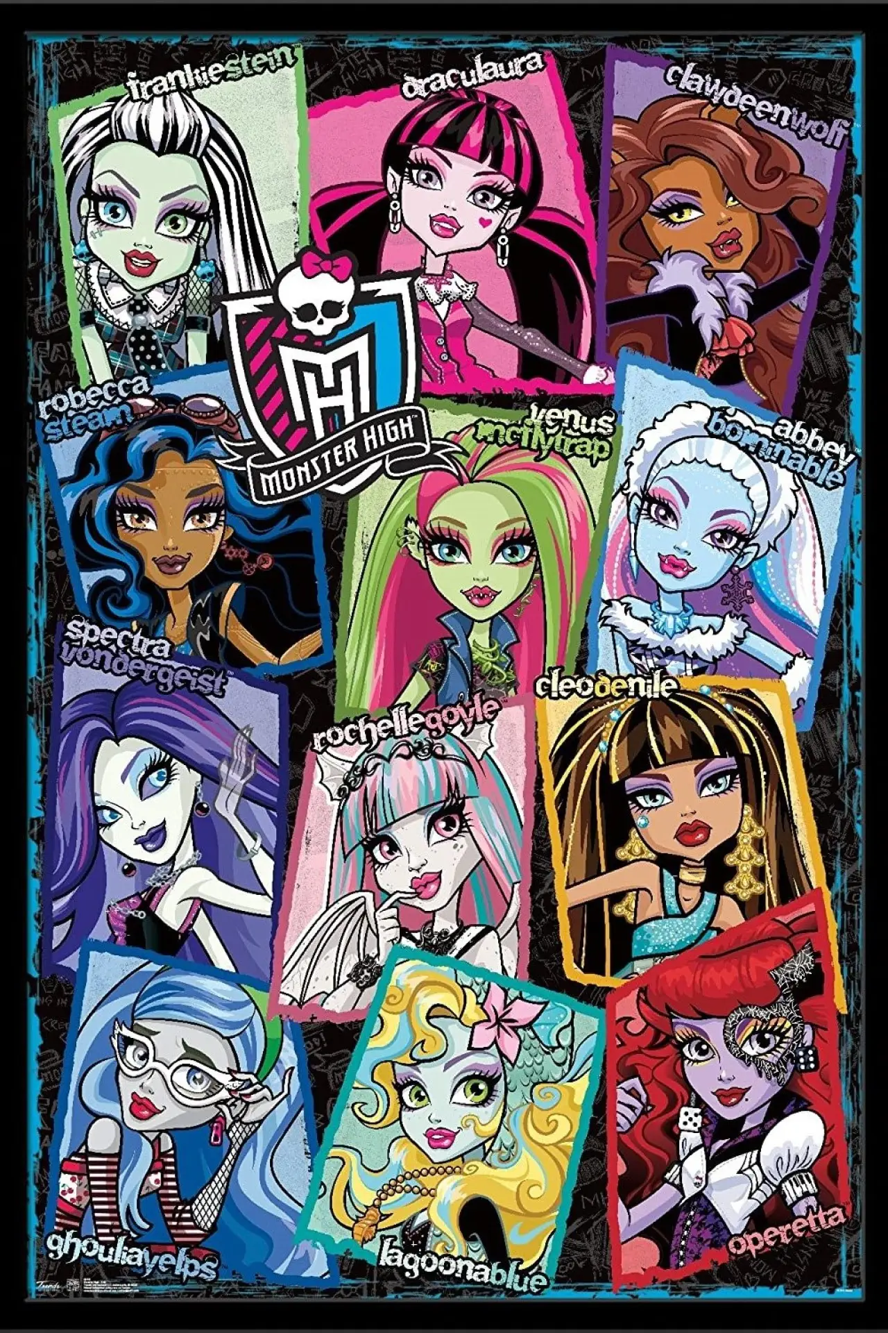 Постер до серіалу "Monster High"