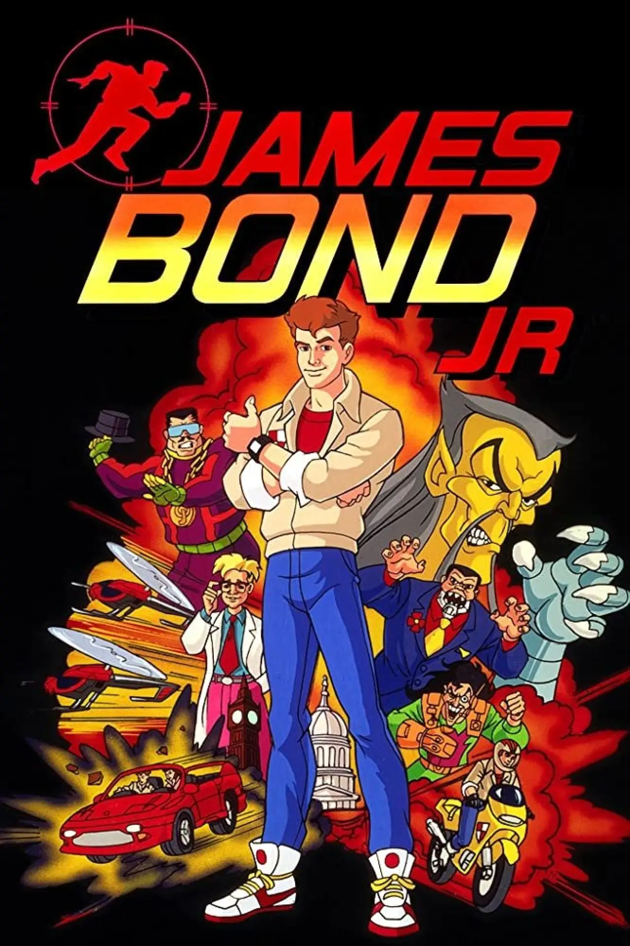 Постер до серіалу "James Bond Jr."