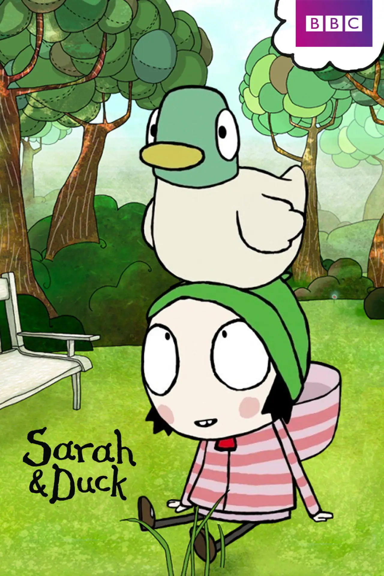 Постер к сериалу "Sarah & Duck"