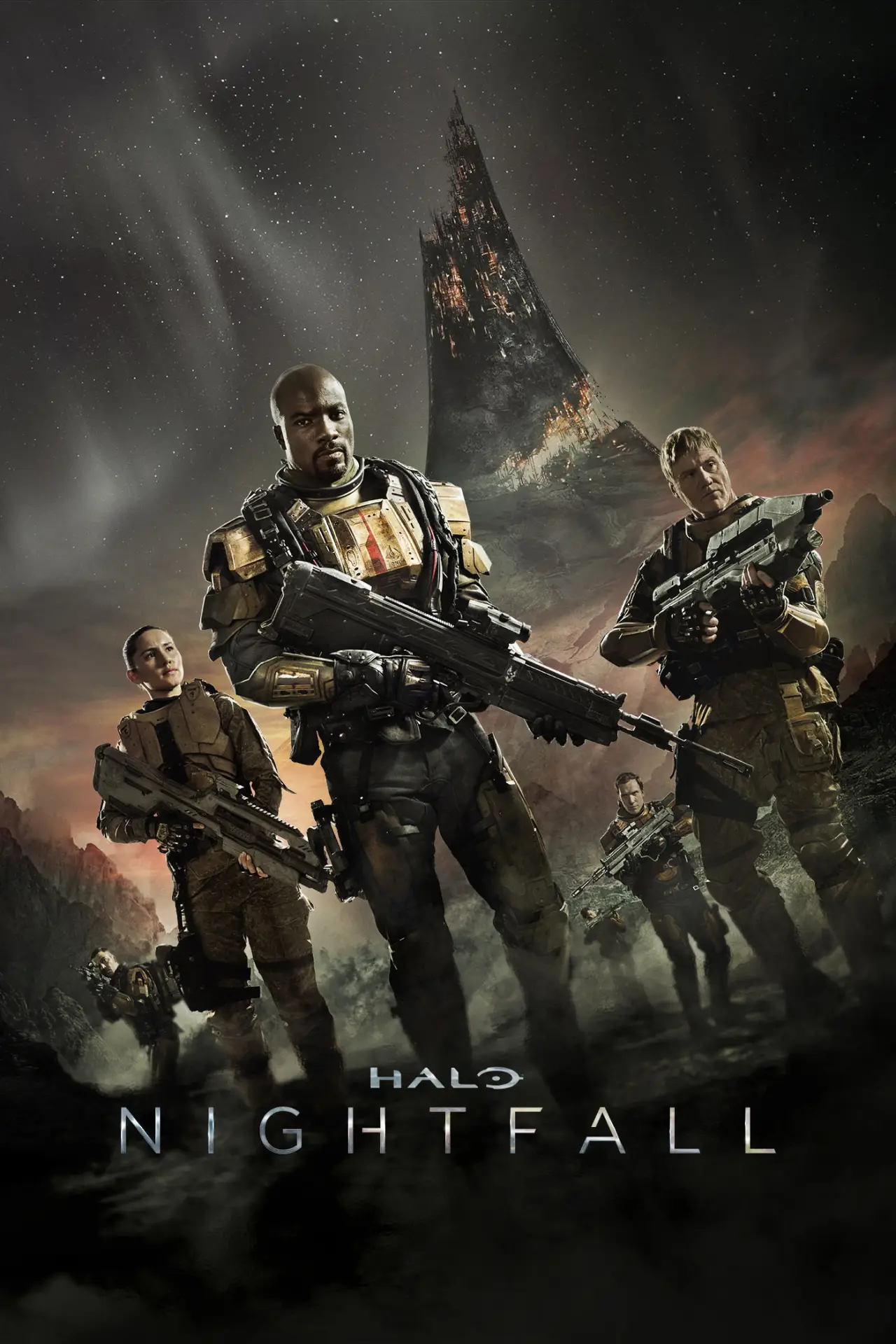 Постер до серіалу "Halo: Нічний падіння"