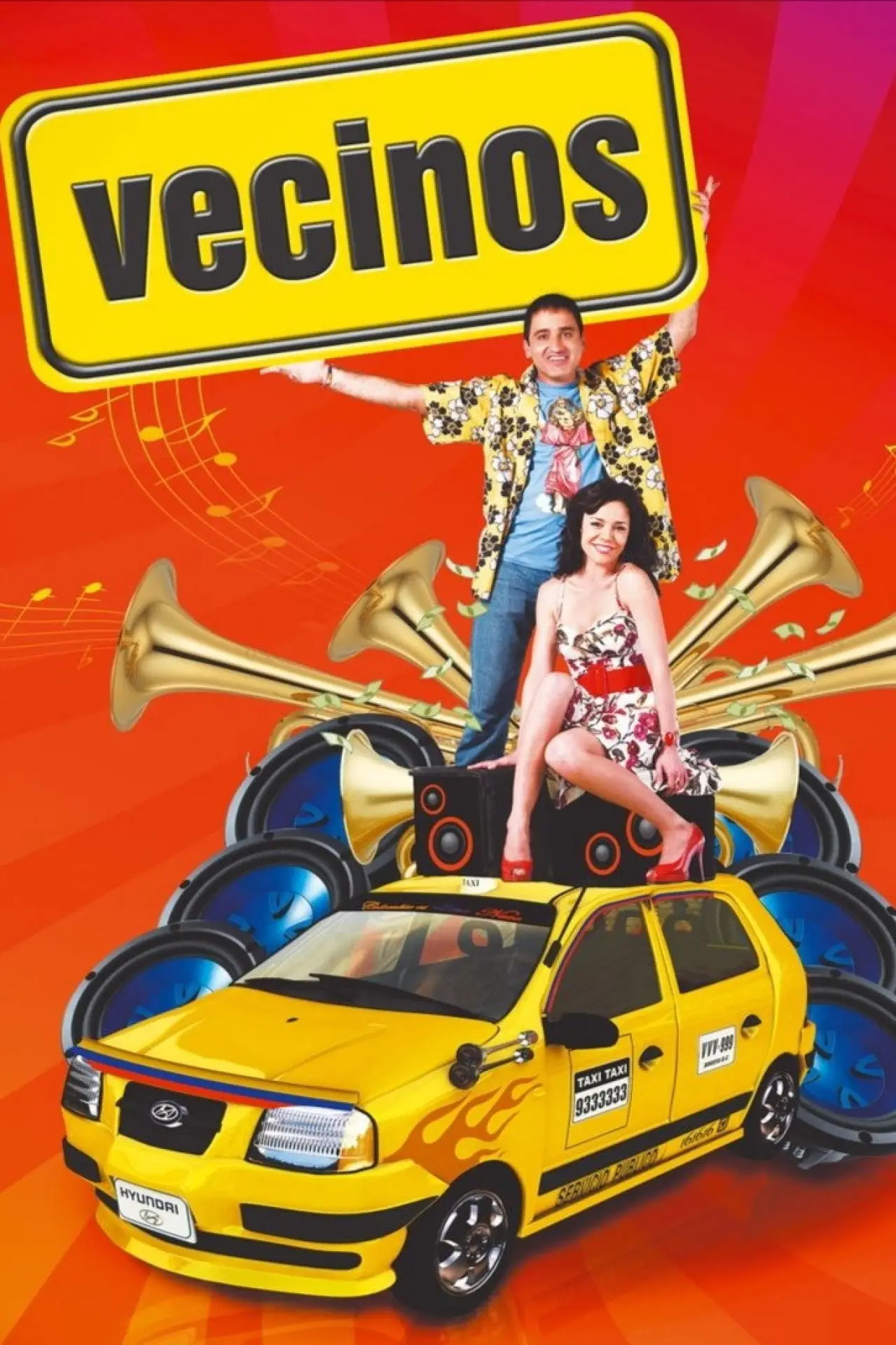 Постер до серіалу "Vecinos"