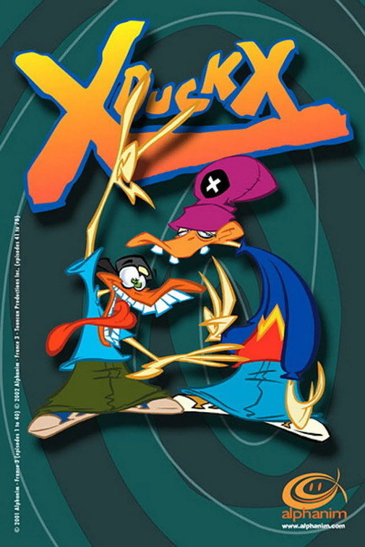 Постер до серіалу "X-DuckX"