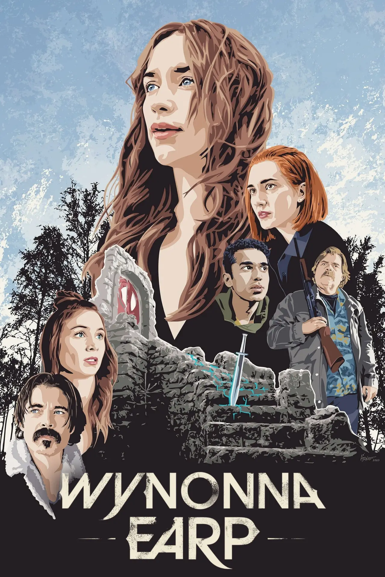 Постер к сериалу "Вайнона Ерп"
