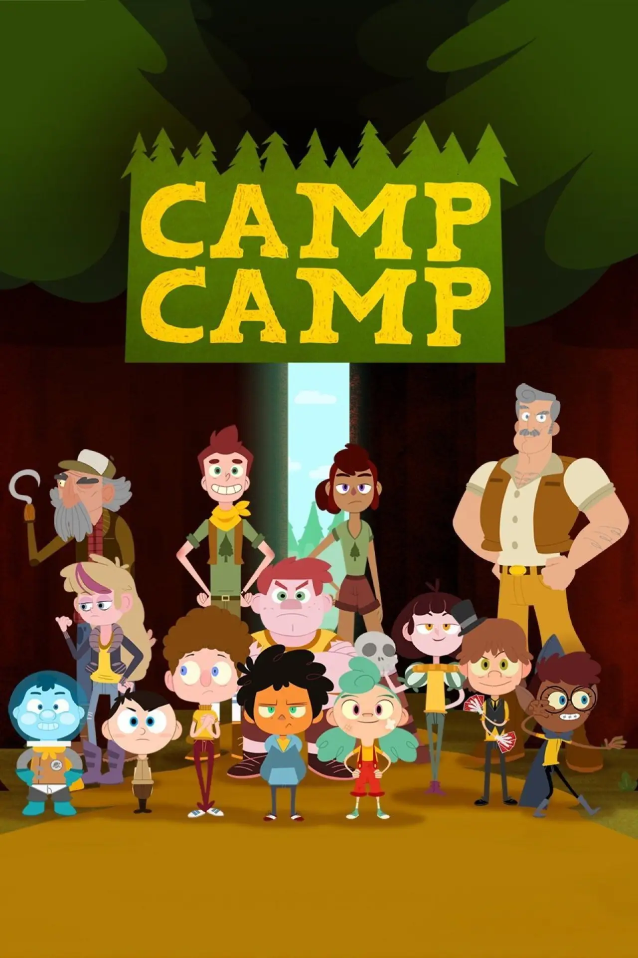 Постер до серіалу "Camp Camp"