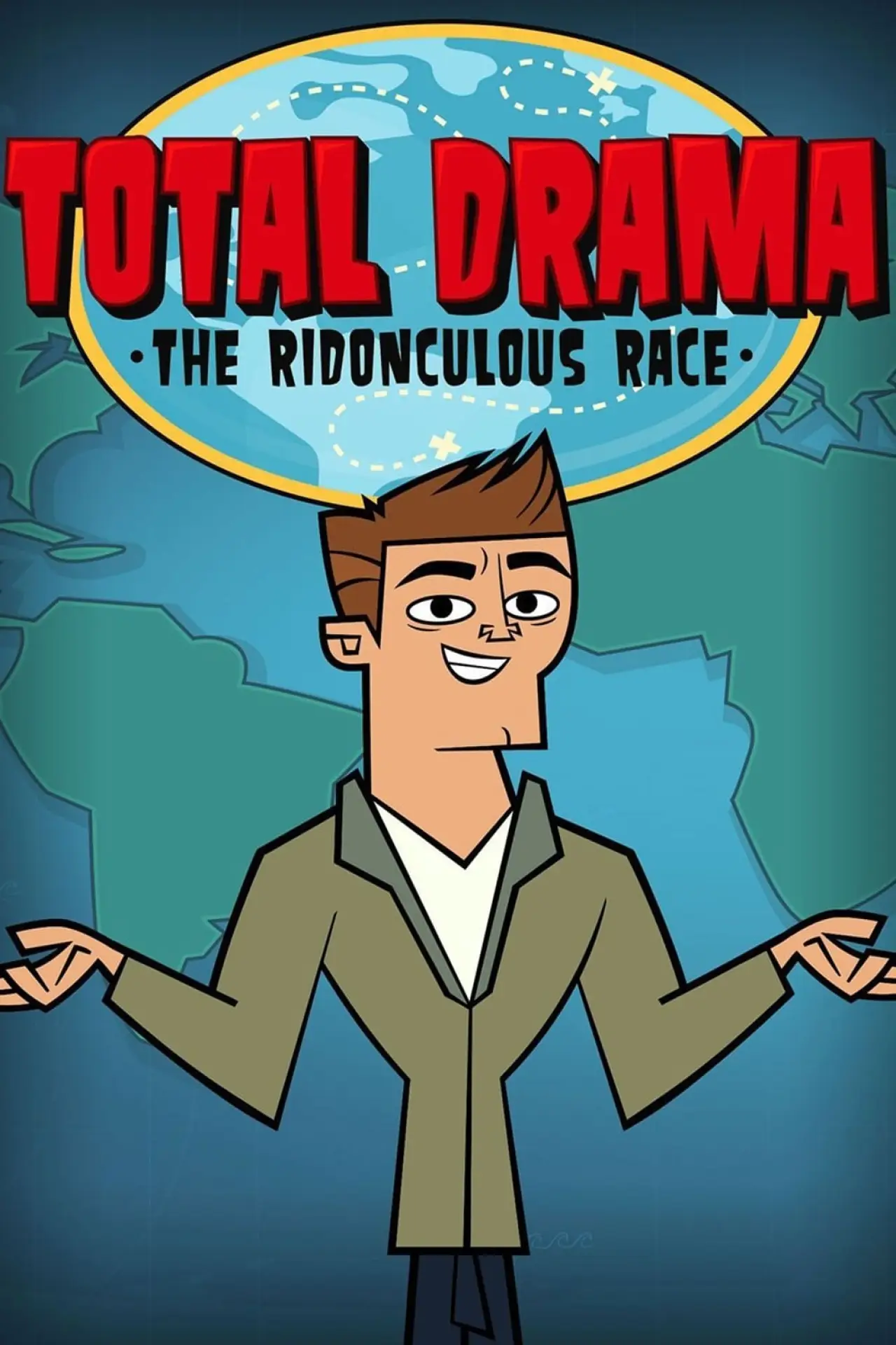 Постер до серіалу "Total Drama представляє: Безглузда гонка"