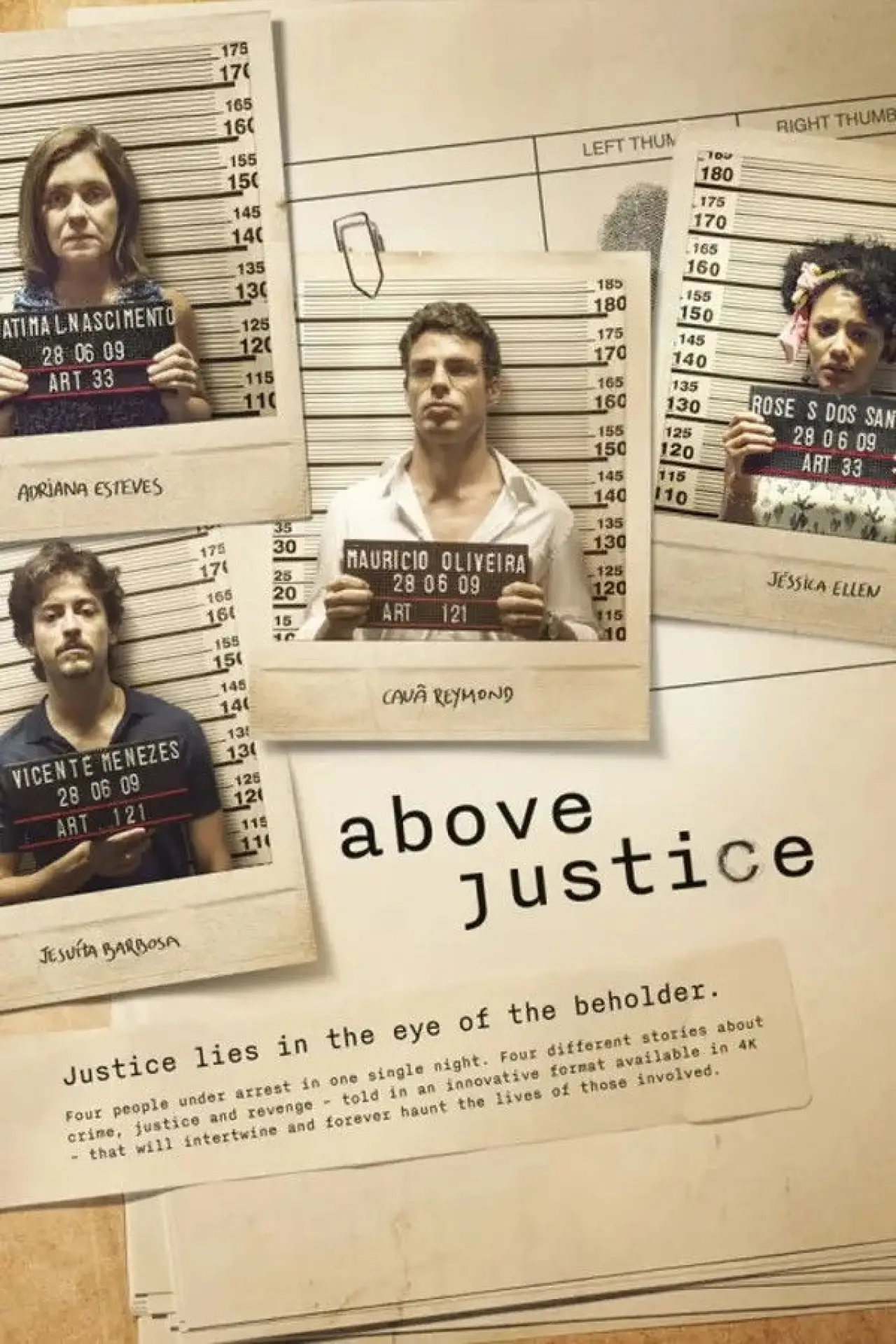 Постер до серіалу "Justiça"