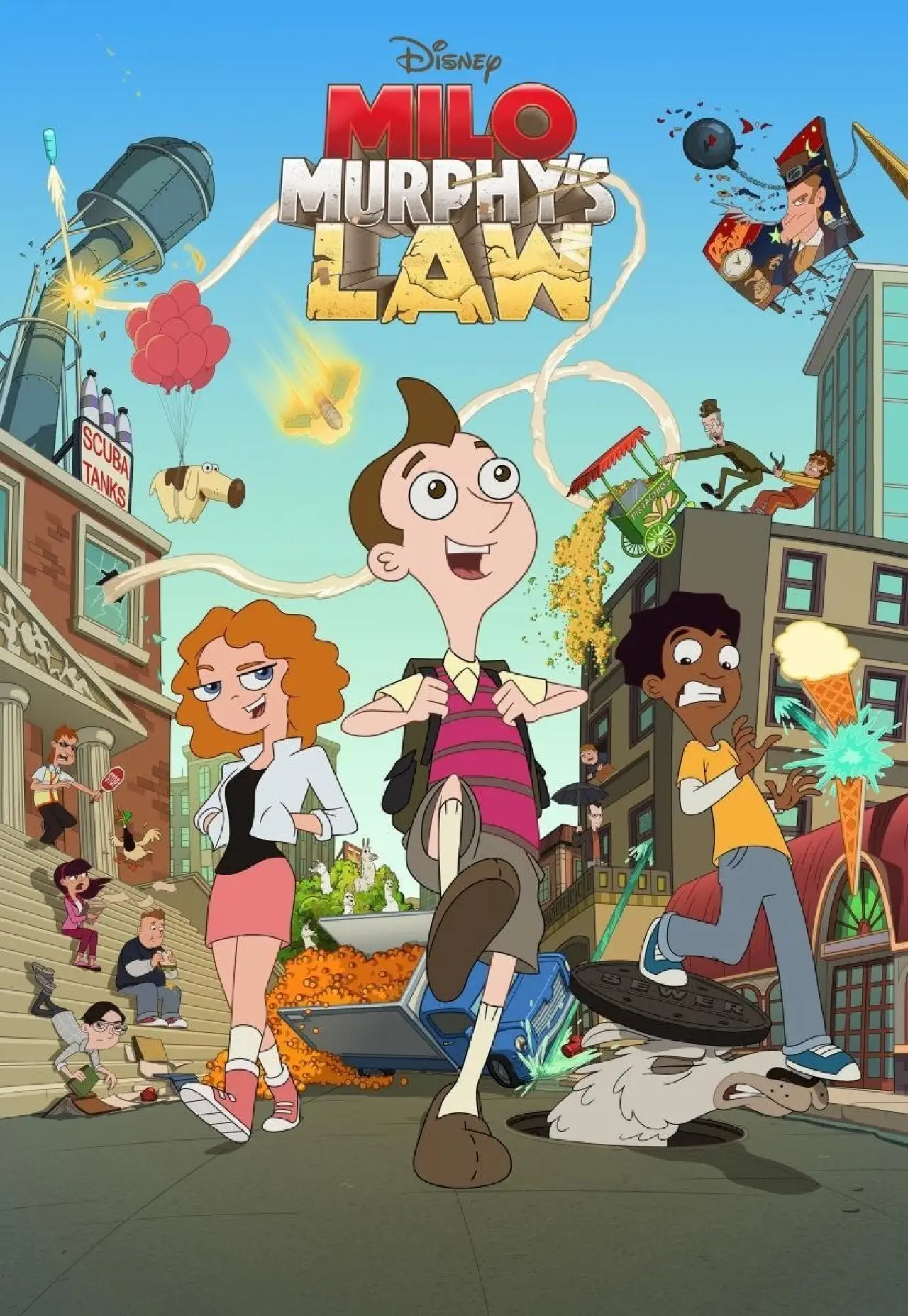 Постер к сериалу "Закон Майло Мерфі"