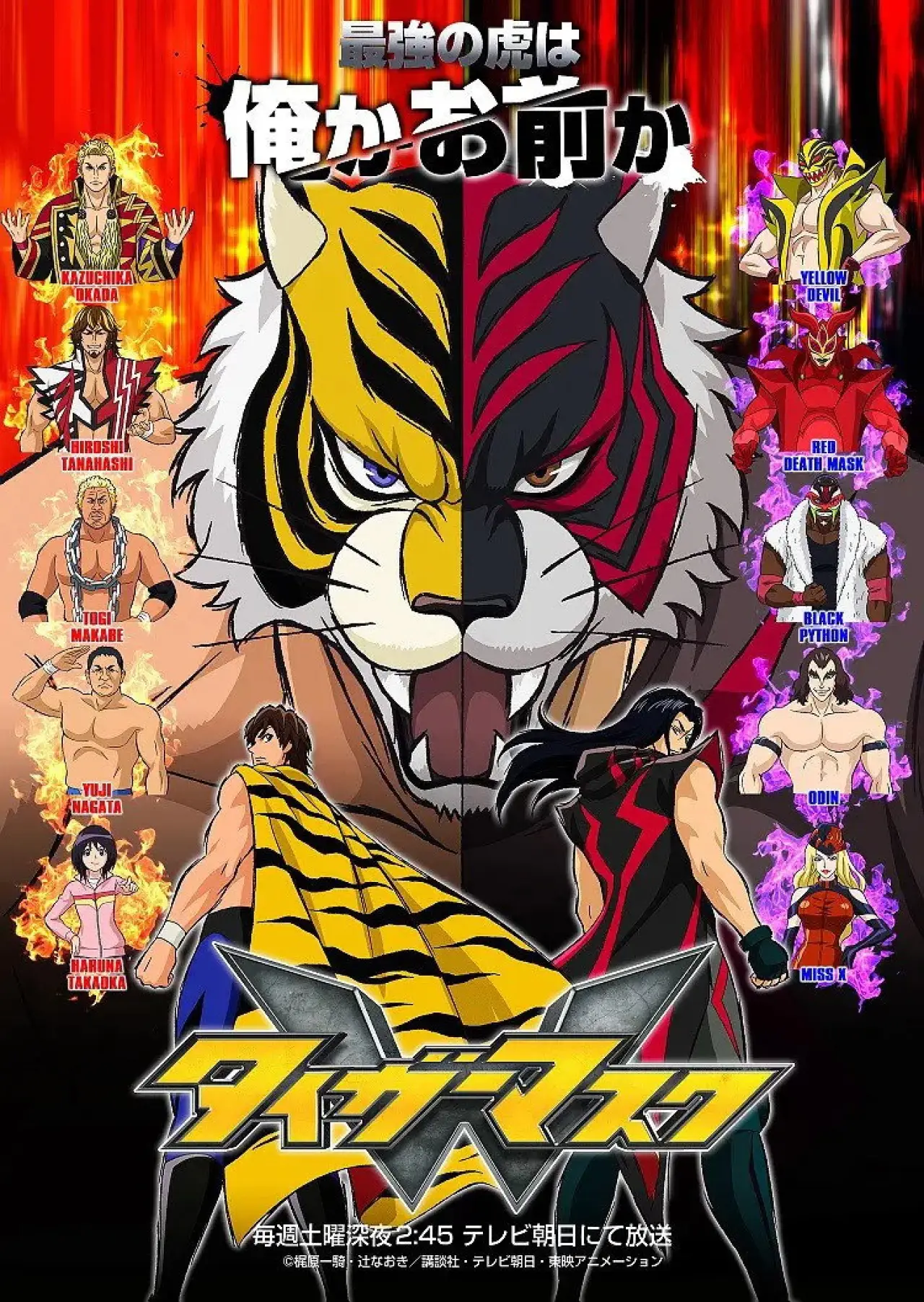 Постер до серіалу "タイガーマスクW"