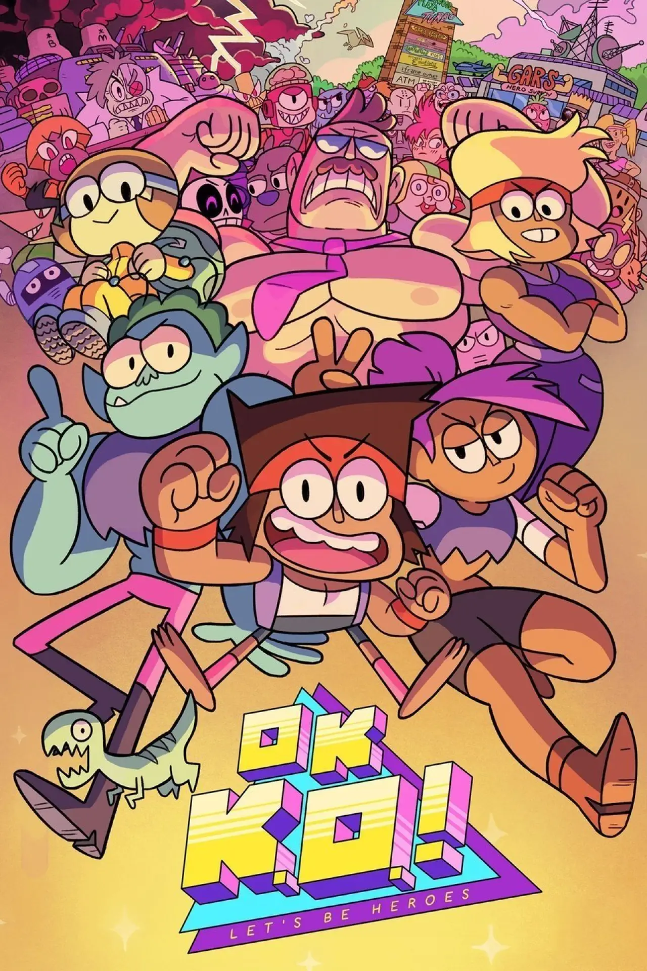 Постер до серіалу "OK K.O.! Let