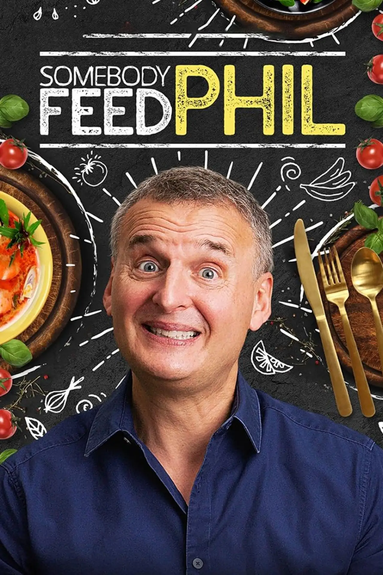 Постер к сериалу "Somebody Feed Phil"