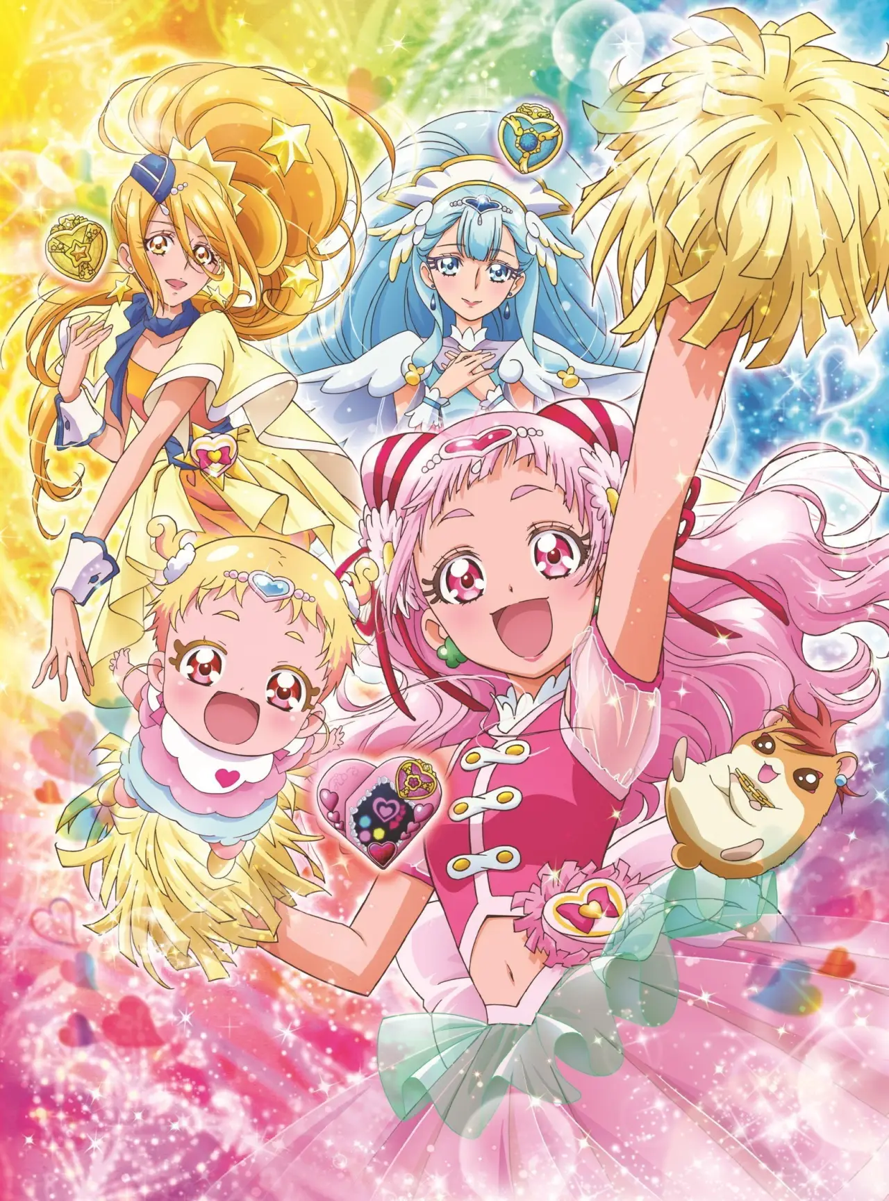 Постер до серіалу "HUG! Pretty Cure"