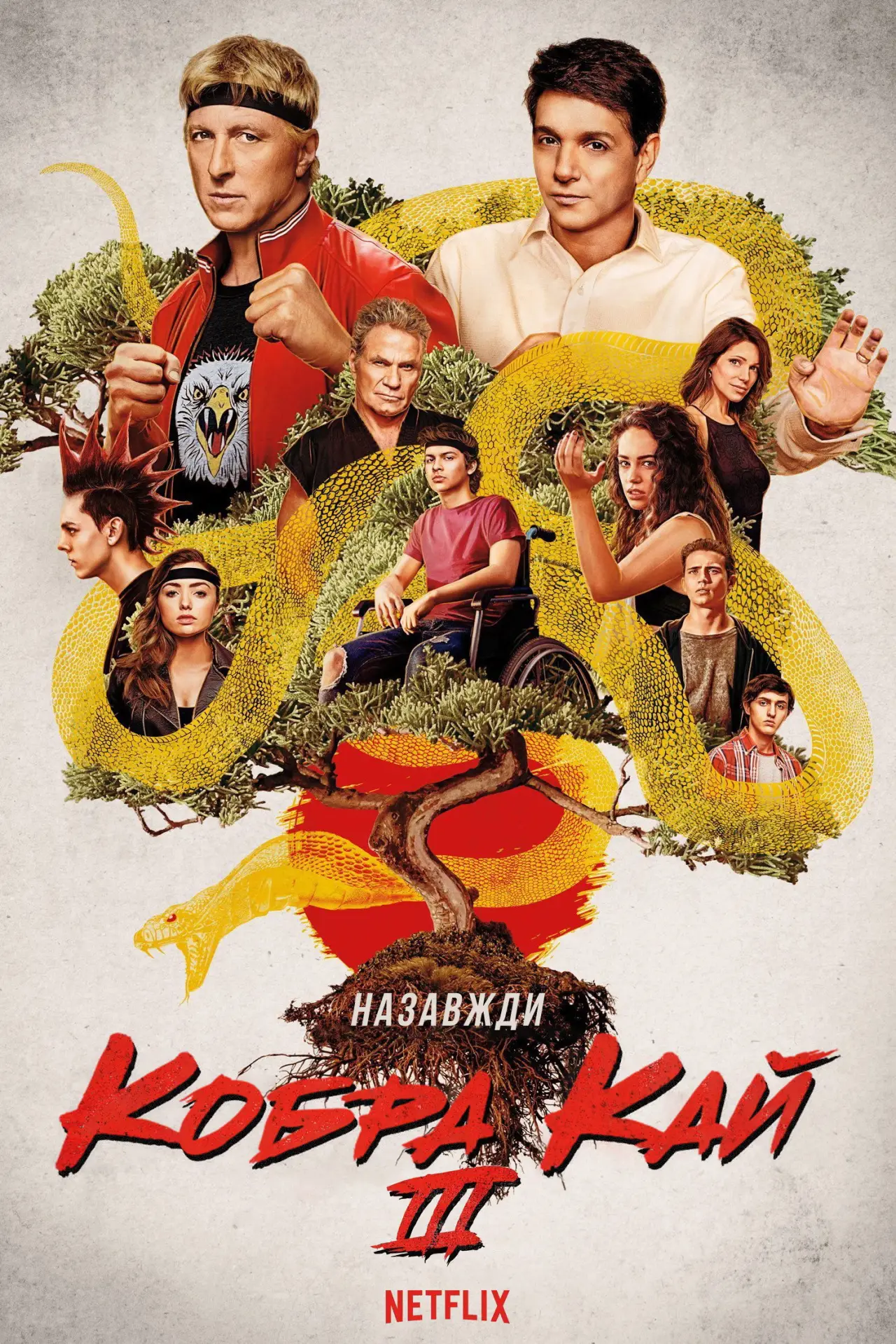 Постер до серіалу "Кобра Кай"