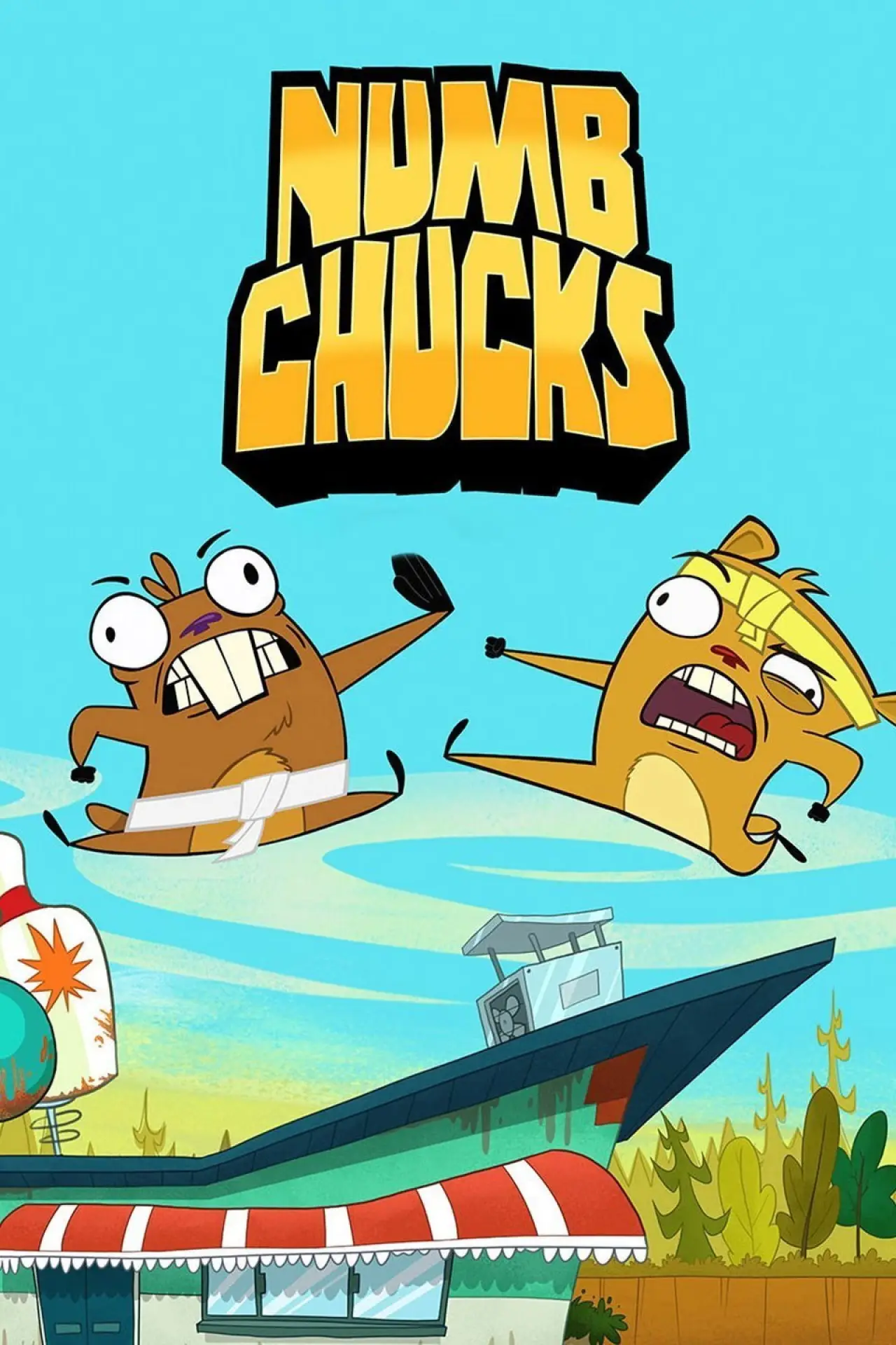 Постер до серіалу "Numb Chucks"