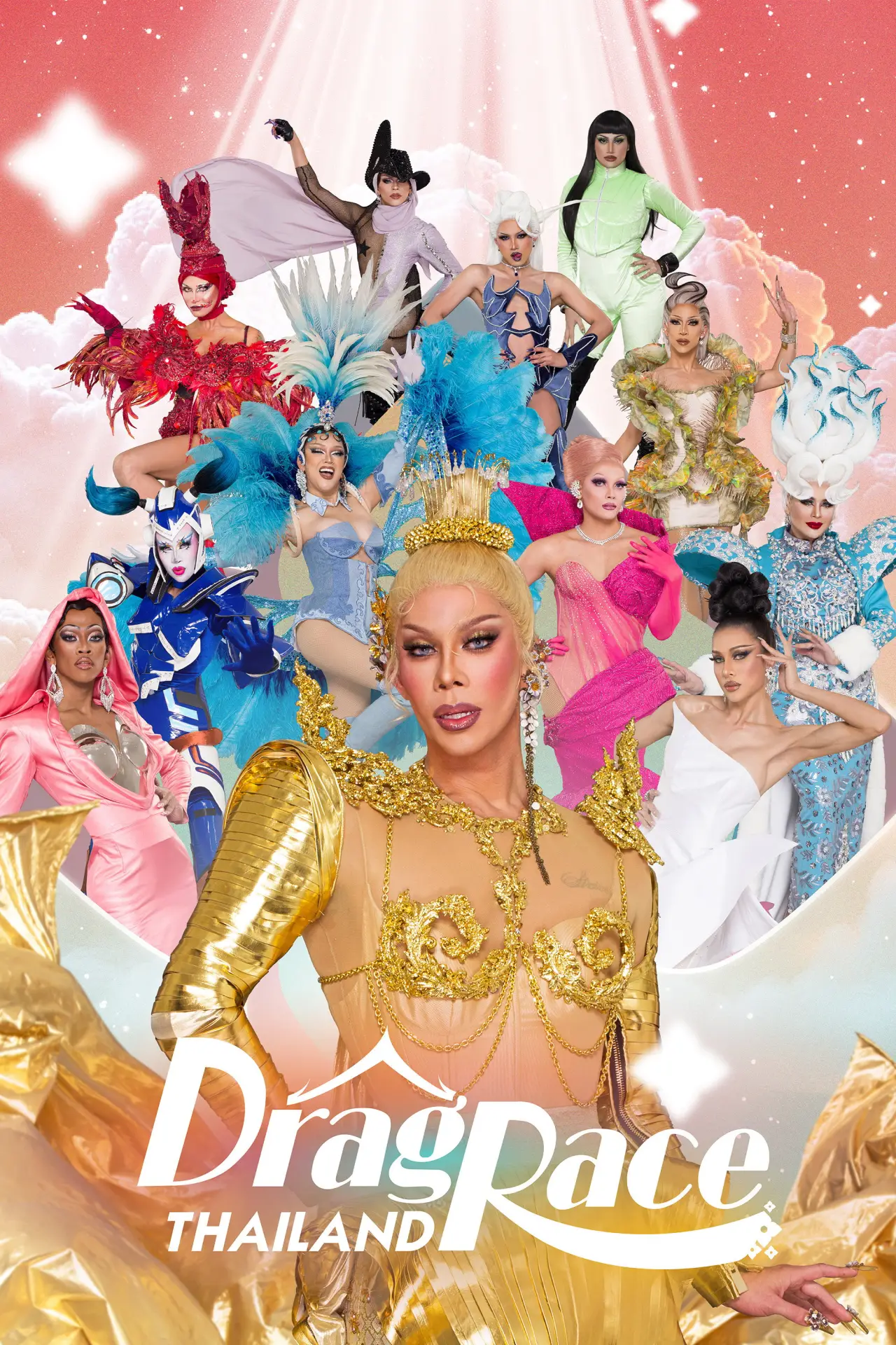 Постер до серіалу "Drag Race Таїланд"