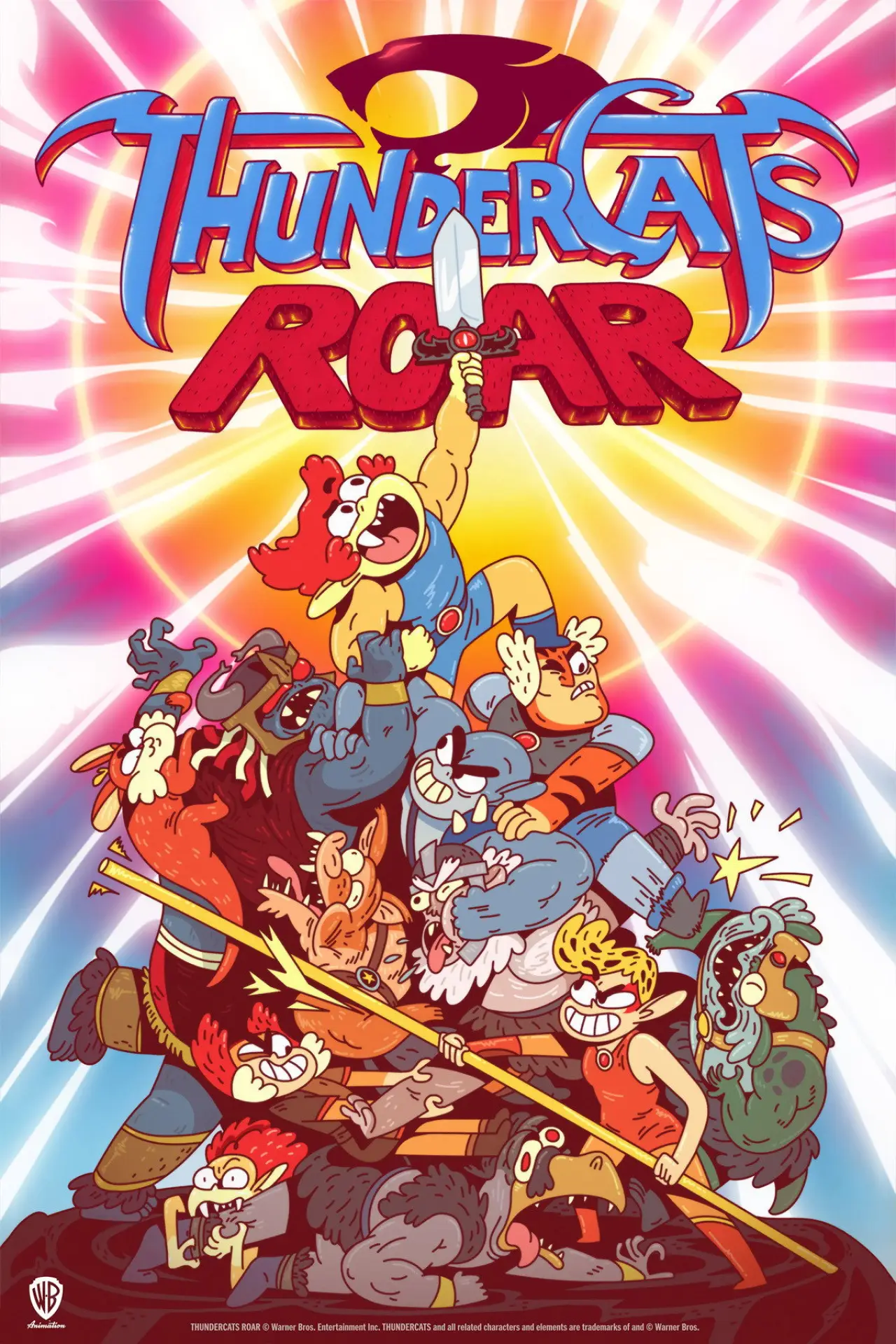 Постер до серіалу "ThunderCats Roar"