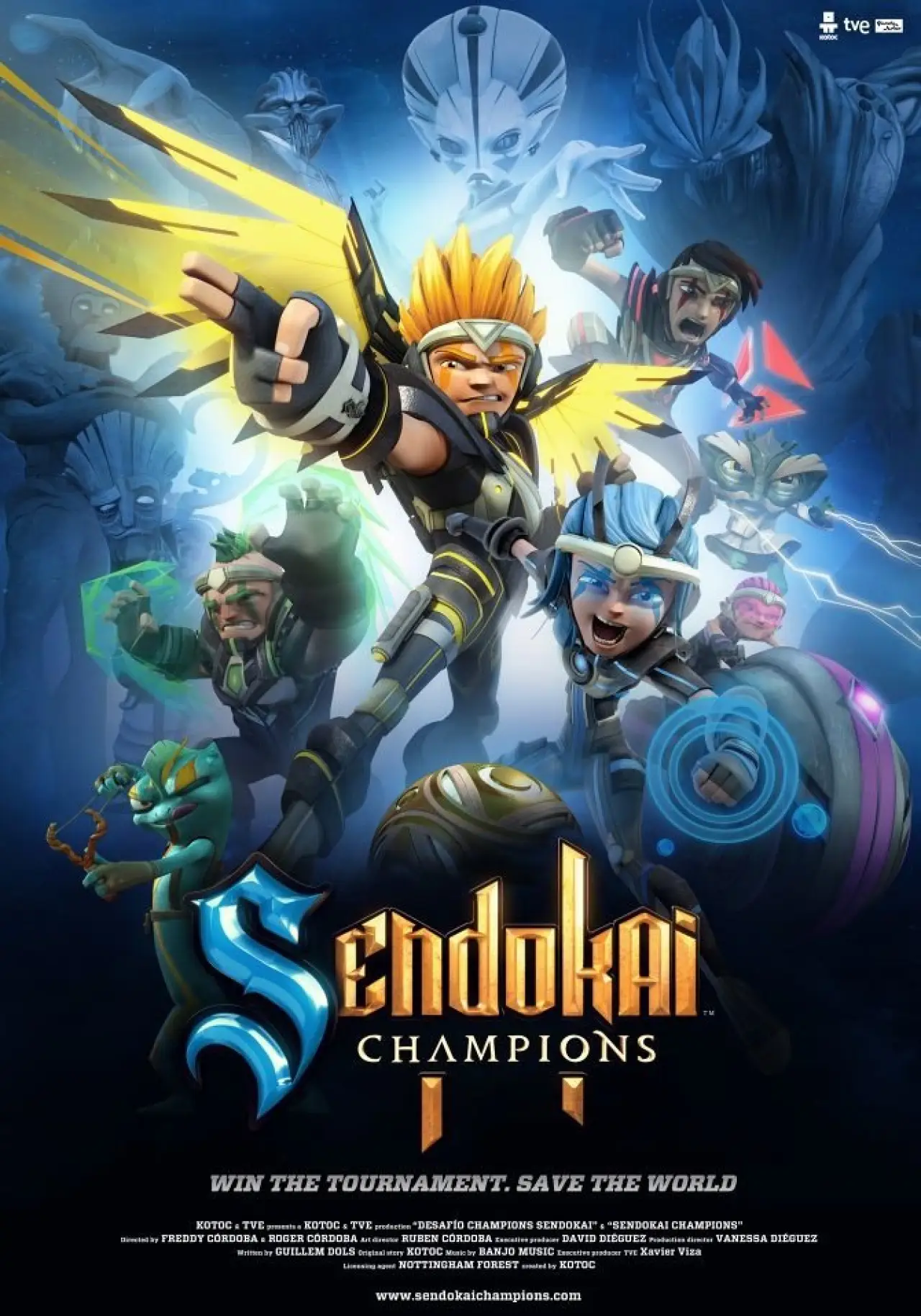 Постер до серіалу "Desafío Champions Sendokai"