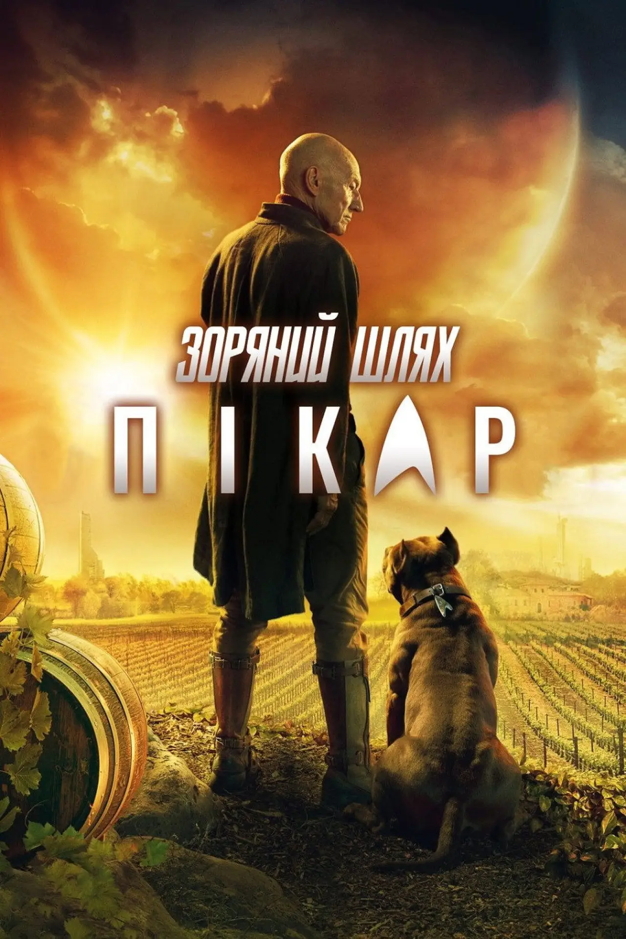 Постер к сериалу "Зоряний шлях: Пікар"